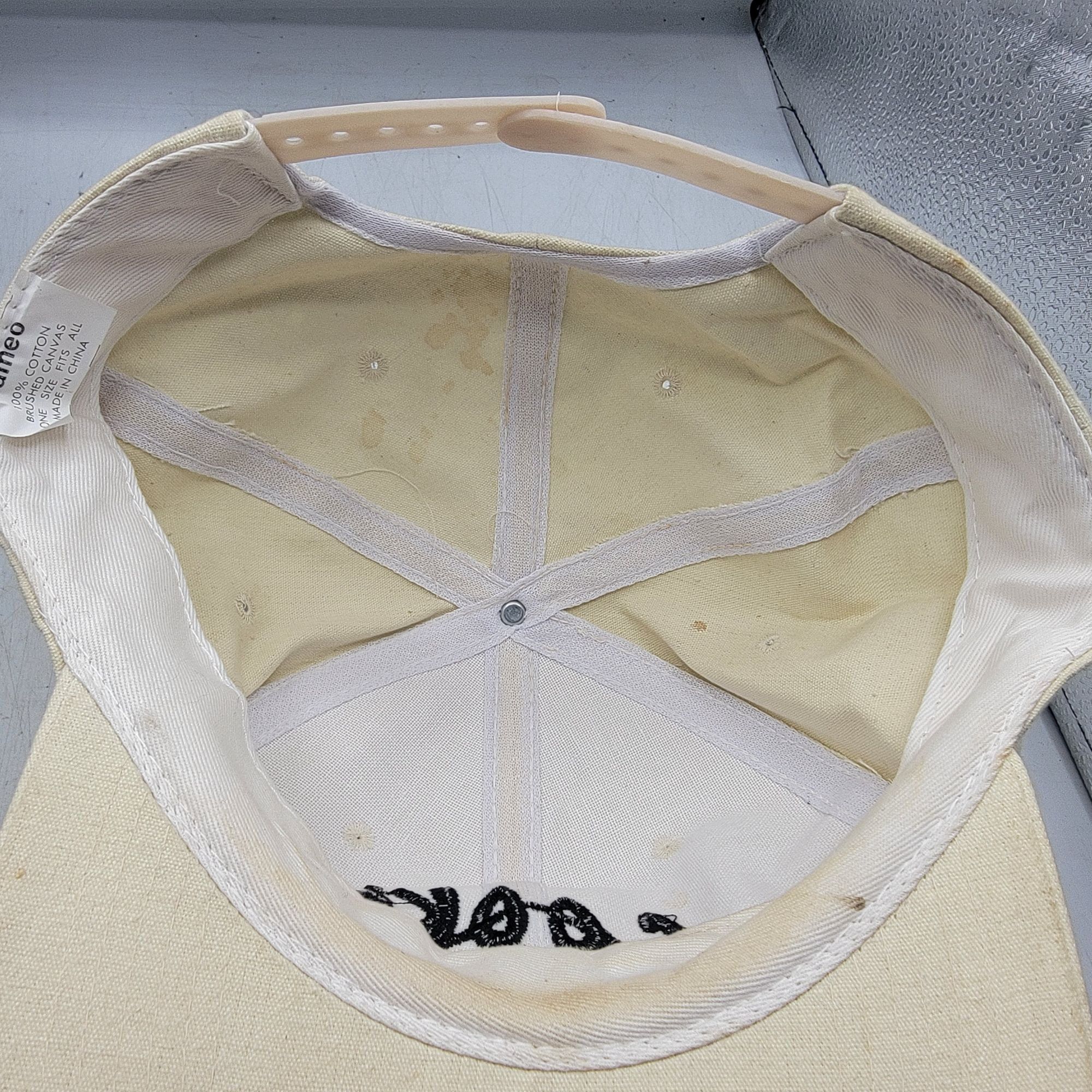 Other Cooks Corner White Hat Cap Biker Motorcycles Adjustable Casu Size ONE SIZE - 7 Thumbnail
