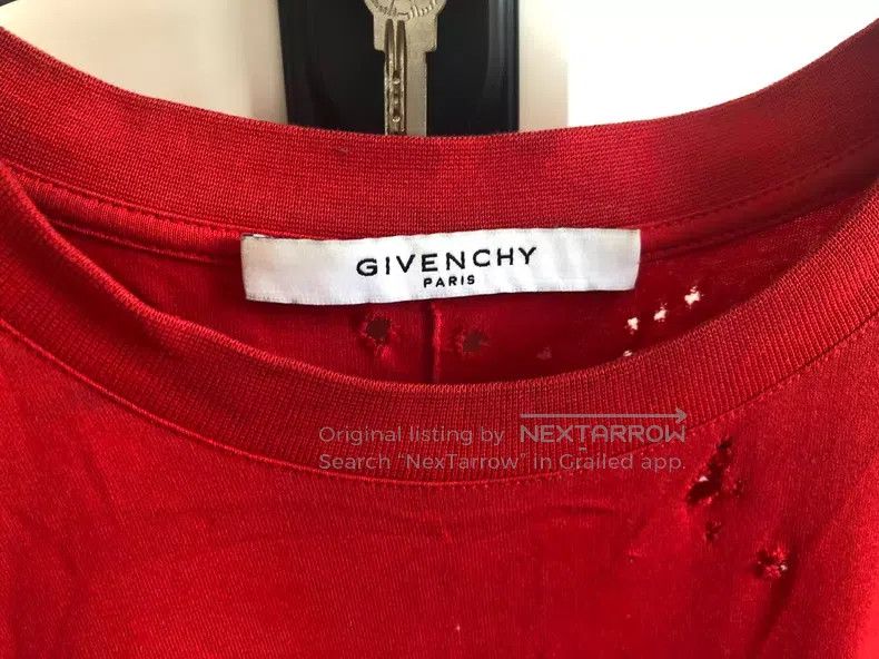 Givenchy Givenchy Ripped Short Sleeve T-Shirt Size US XS / EU 42 / 0 - 3 Thumbnail