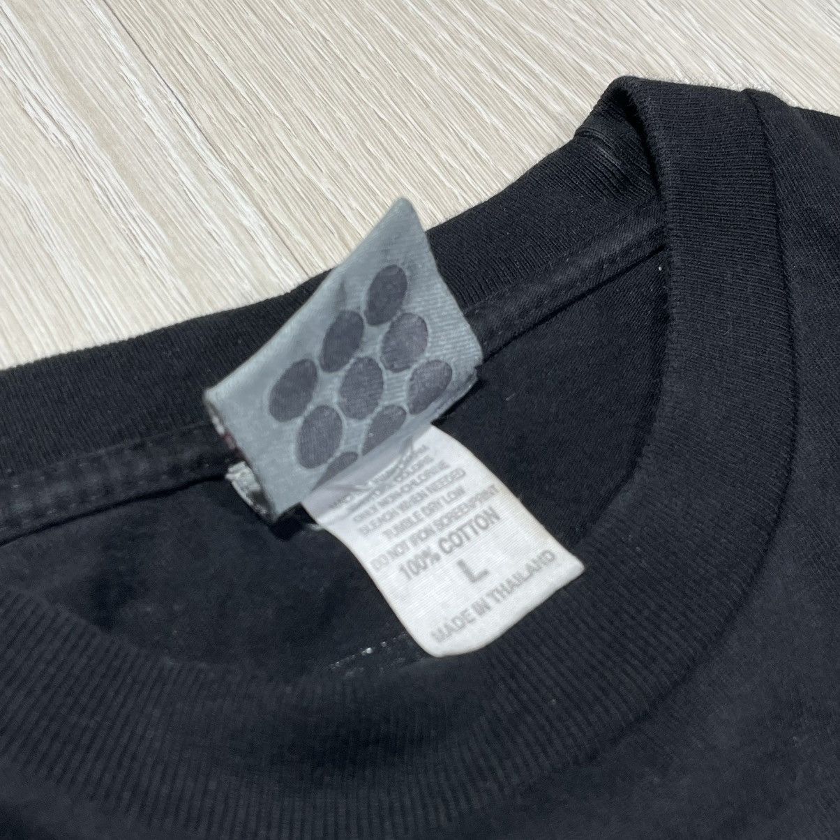 DrunknMunky Drunkn Munky Tee Black Puff Print SK8 Y2K Street Size US L / EU 52-54 / 3 - 6 Thumbnail