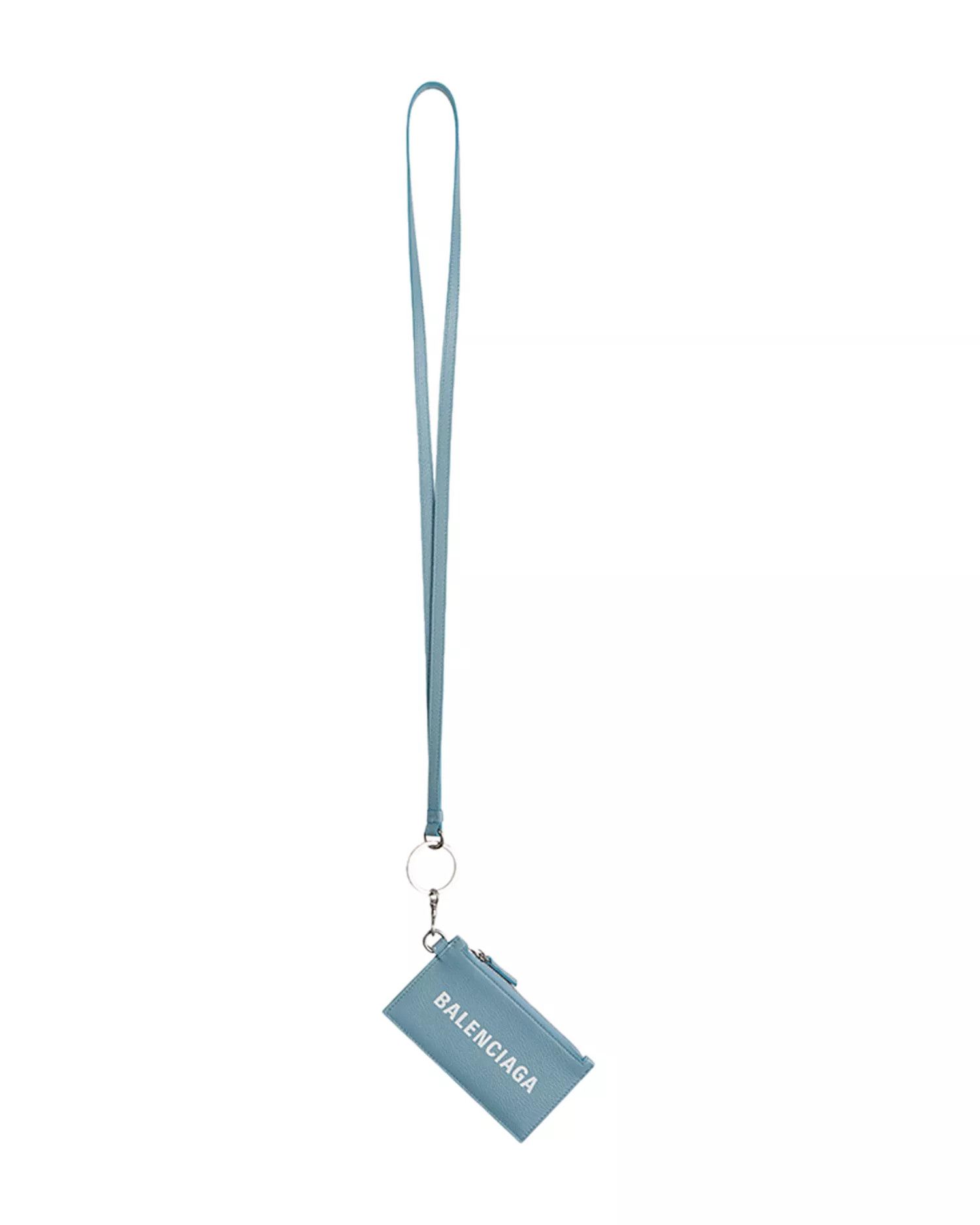 Balenciaga o1srvl11e0226 Size: OS / Cash Card Case On Keychain In Blue Size ONE SIZE - 1 Preview