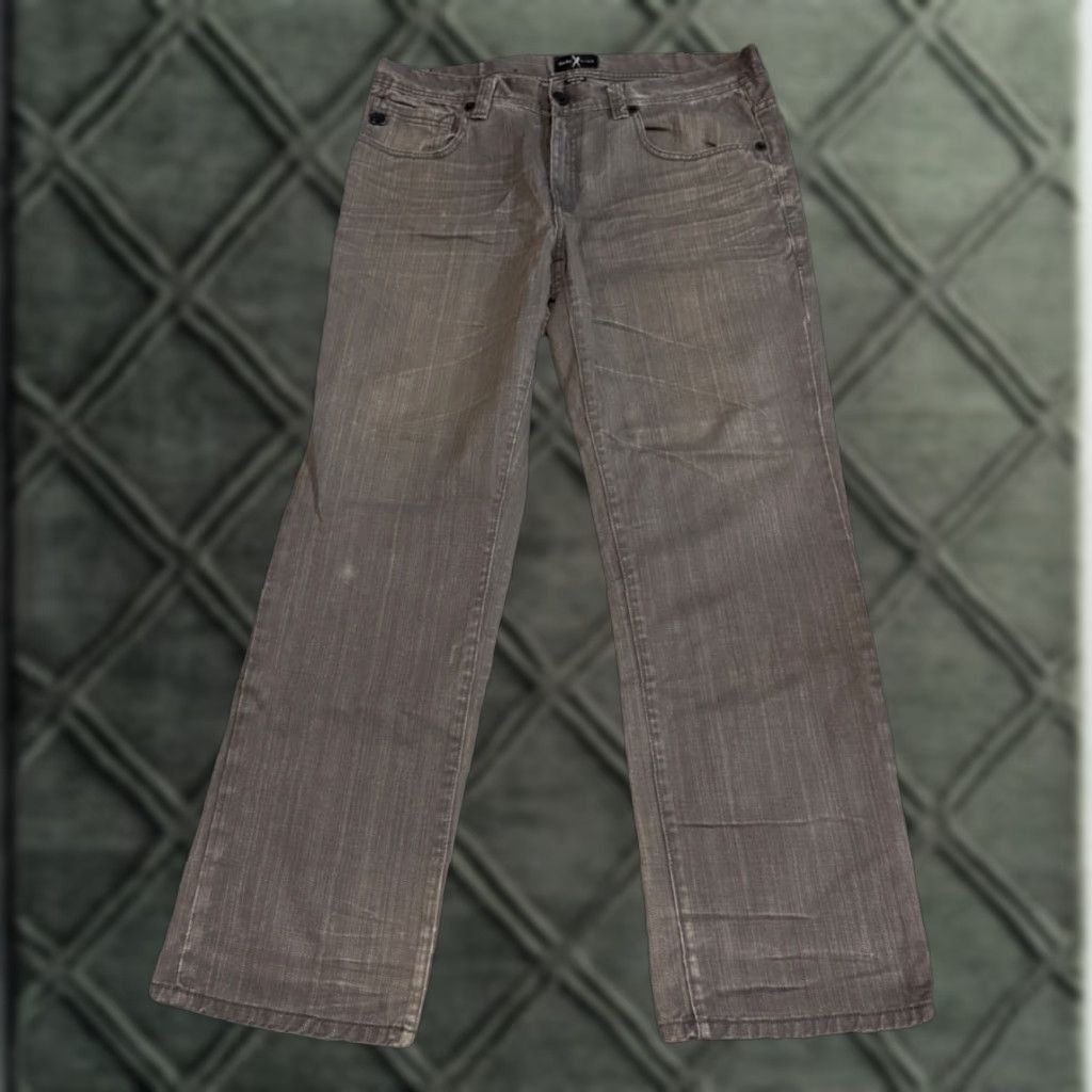 Ecko Unltd. VINTAGE Mark Ecko Cut & Sew Denims Jeans Slim Skinny 34x30 Gray Men Size US 34 / EU 50 - 1 Thumbnail