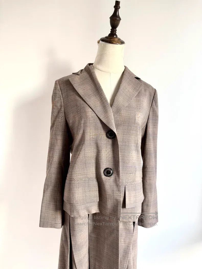 Vivienne Westwood Vivienne Westwood Brown Plaid Fake Two-Piece Windbreaker Size XS / US 0-2 / IT 36-38 - 2 Thumbnail