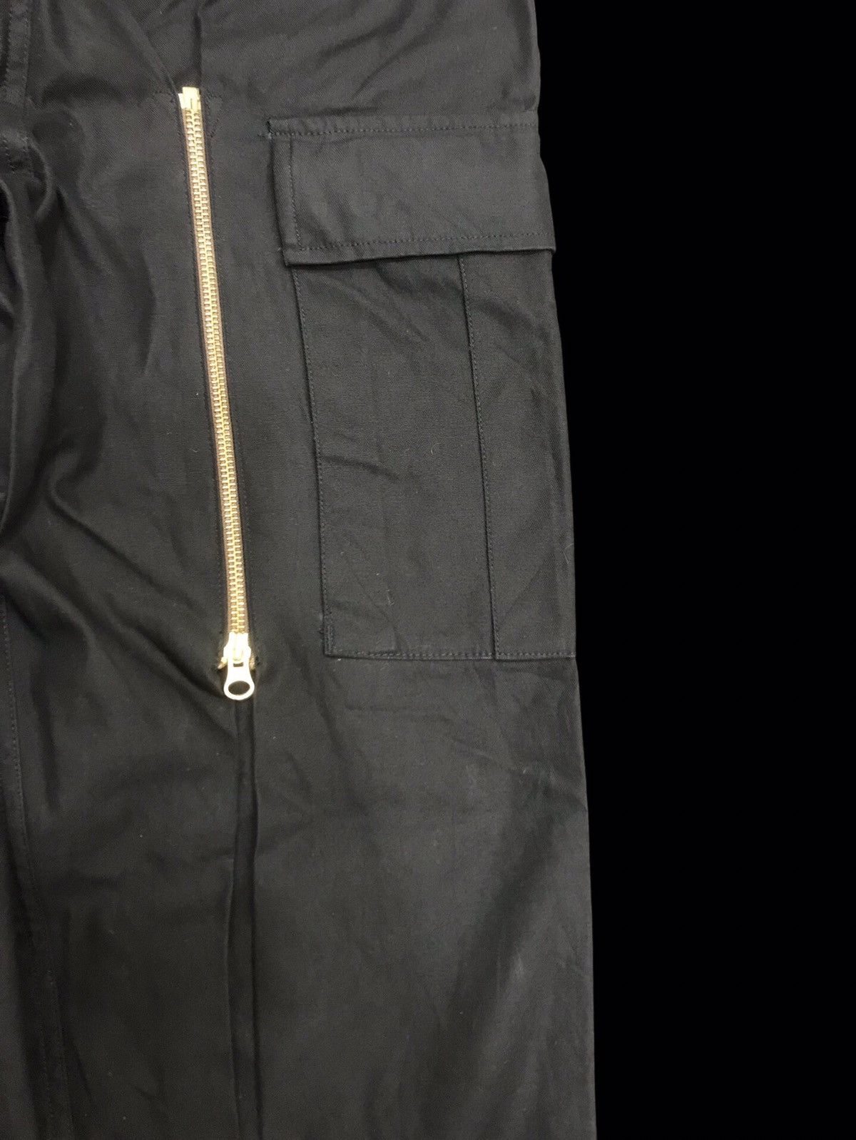 Japanese Brand 💥AVANT GARDE💥ROM Japan Archiva Multizipper Cargo Pant F175 Size US 31 - 11 Thumbnail