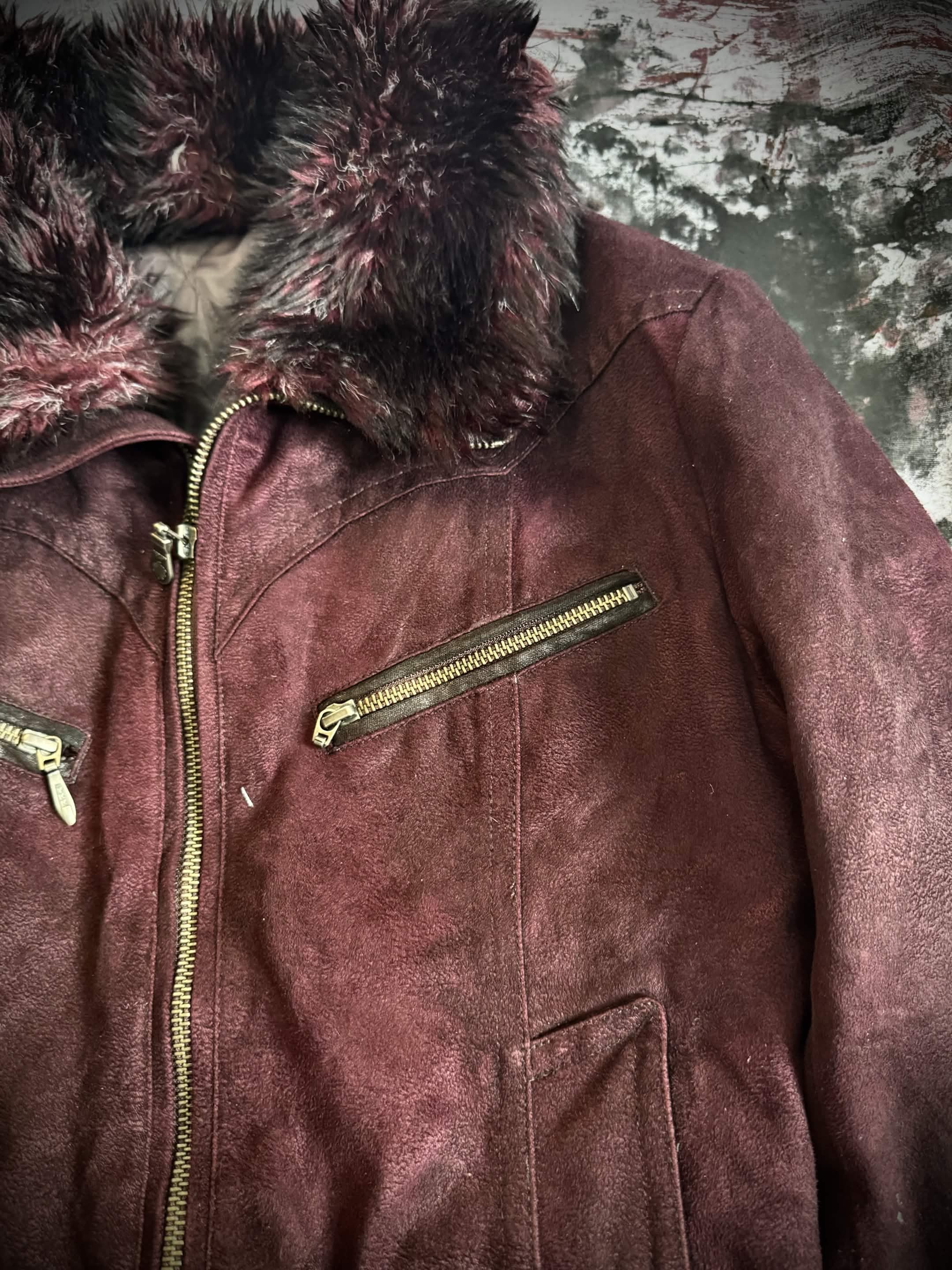 Tornado Mart Tornado mart Suede fur jacket Size US XXS / EU 40 - 6 Thumbnail