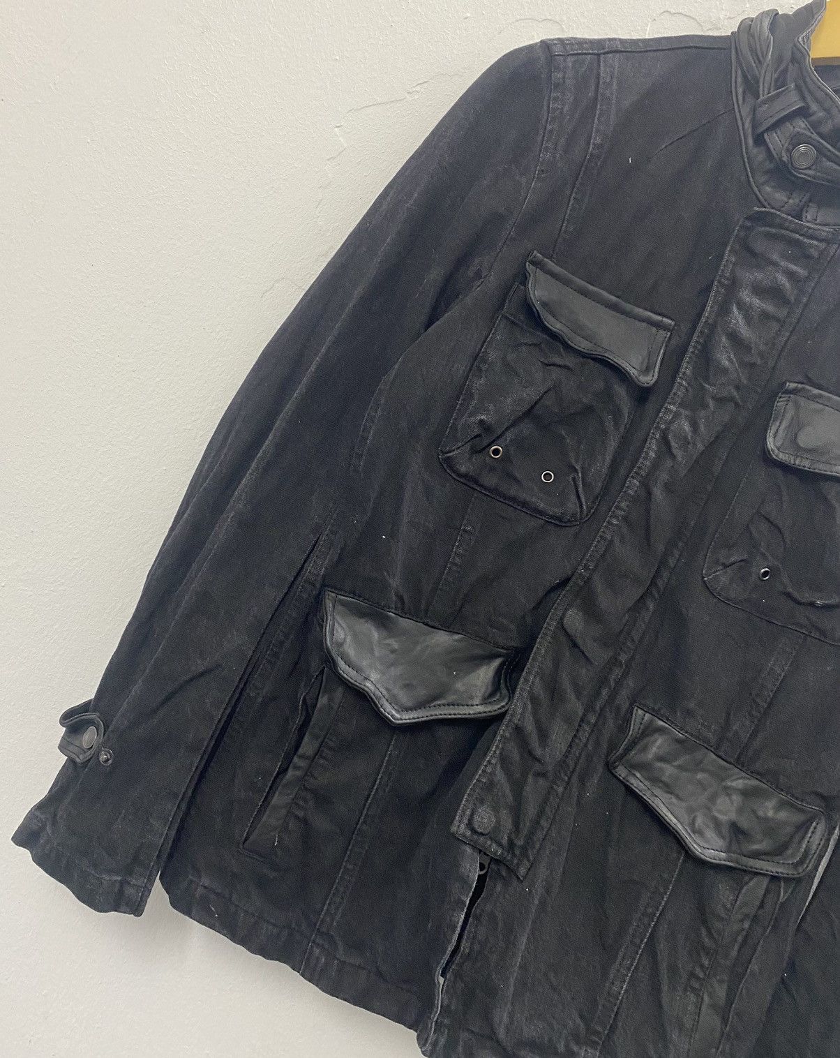 Tornado Mart Vintage Tornado Mart Leather Pocket&Collar Denim Jacket Size S / US 4 / IT 40 - 5 Thumbnail