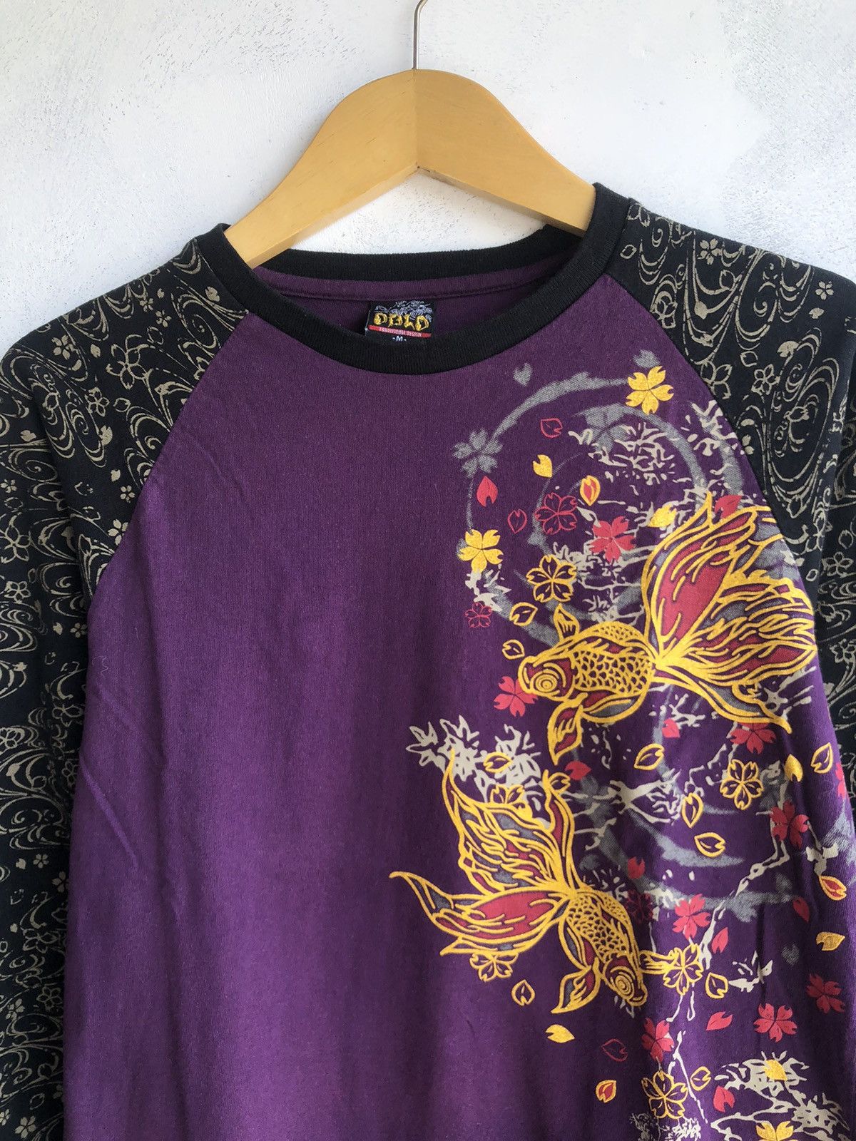 Hysteric Glamour Japan Gothic Poem LongSleeve DBLD Sukajan Style Size US M / EU 48-50 / 2 - 6 Thumbnail