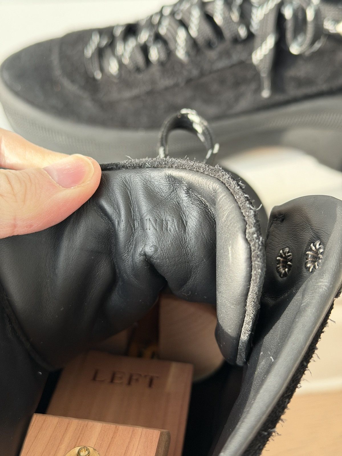 Jil Sander Black Suede Hiking Boots Vibram Tractor Sole 42 Size US 9 / EU 42 - 8 Thumbnail