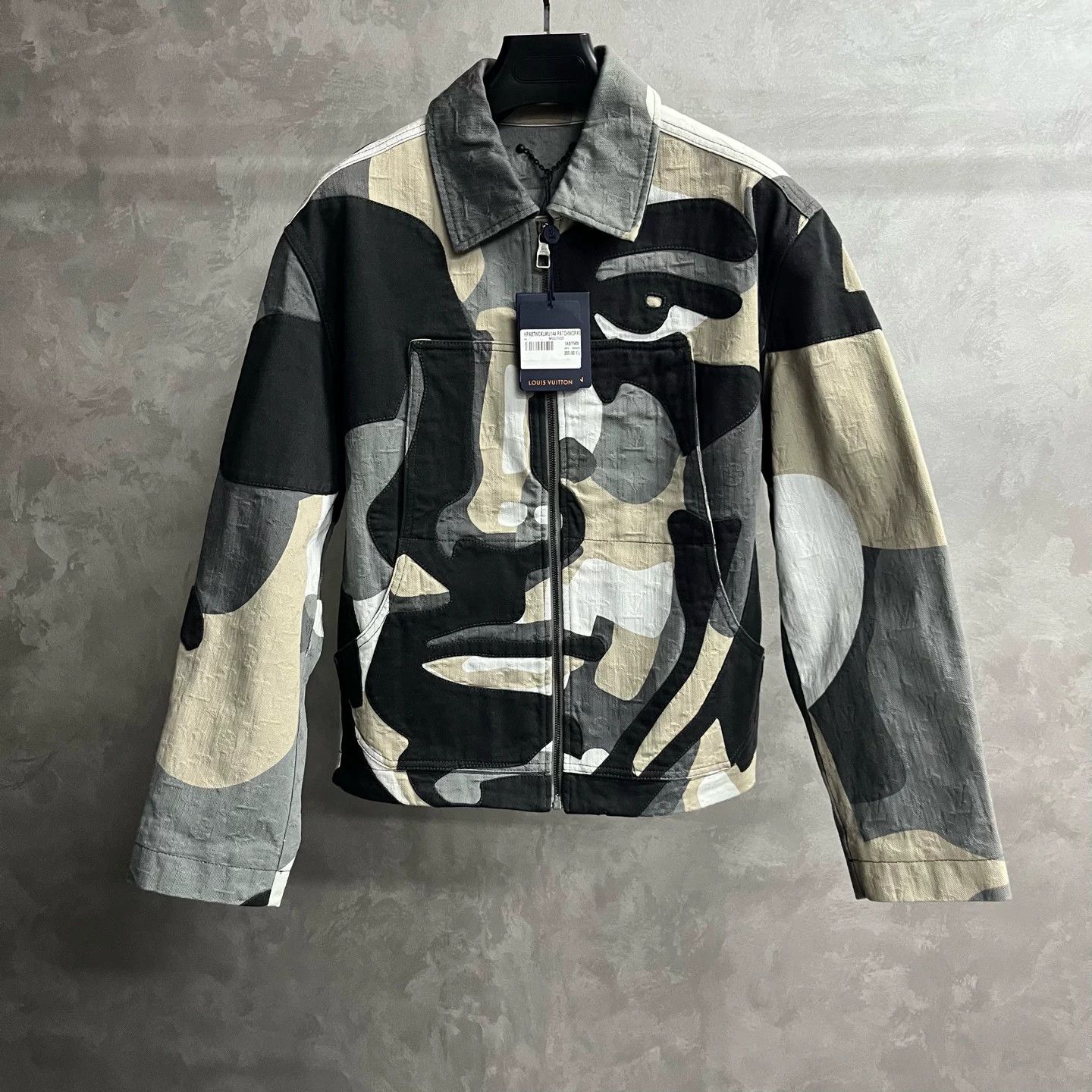 Louis Vuitton Louis Vuitton Multi Geometric Denim Jacket Size US S / EU 44-46 / 1 - 1 Thumbnail