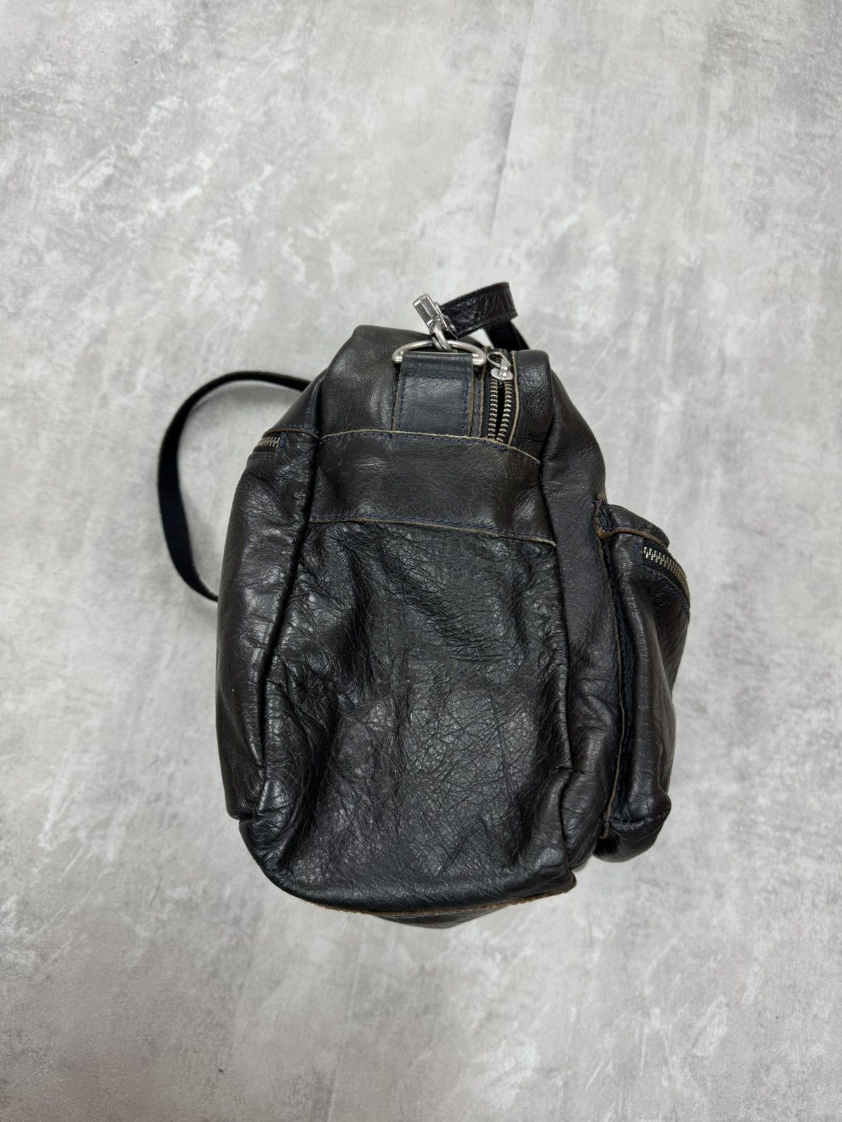 Handmade Cowboysbag leather shoulder CowBoys bag biker motorcycle bag Size ONE SIZE - 12 Thumbnail