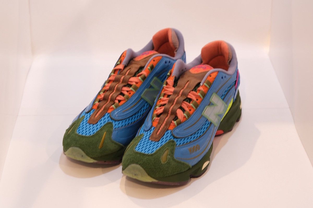 New Balance × Salehe Bembury Salehe Bembury x New Balance 1000 NB Blue Multi-Color Size US 11 / EU 44 - 1 Thumbnail