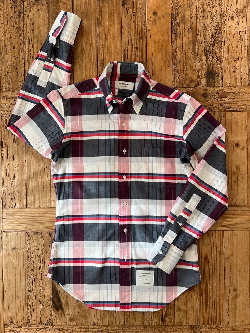 Thom Browne Thom Browne button up shirt Size US S / EU 44-46 / 1 - 1 Thumbnail