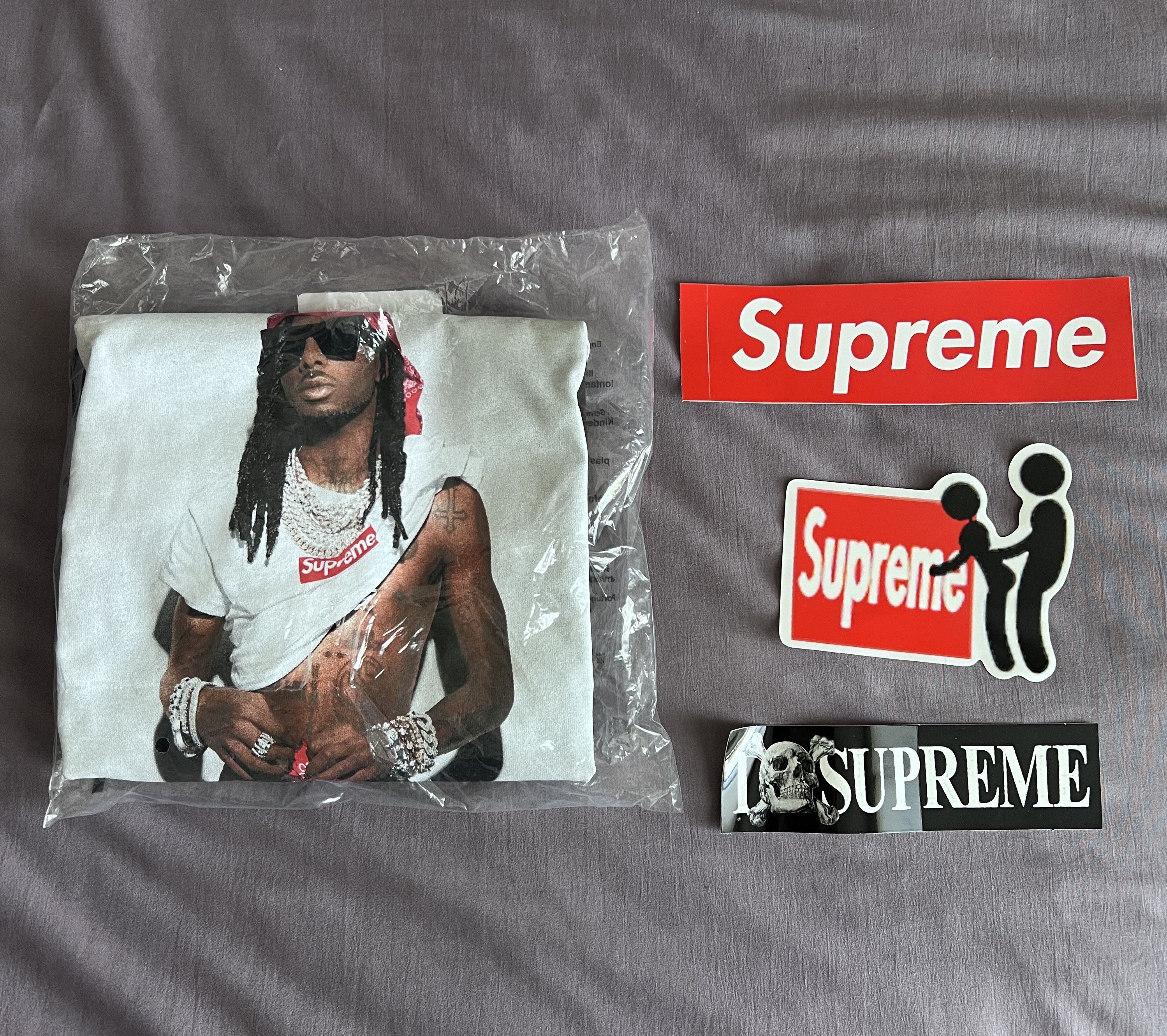 Supreme Supreme Playboi Carti Tee, Black/Medium Size US M / EU 48-50 / 2 - 1 Thumbnail