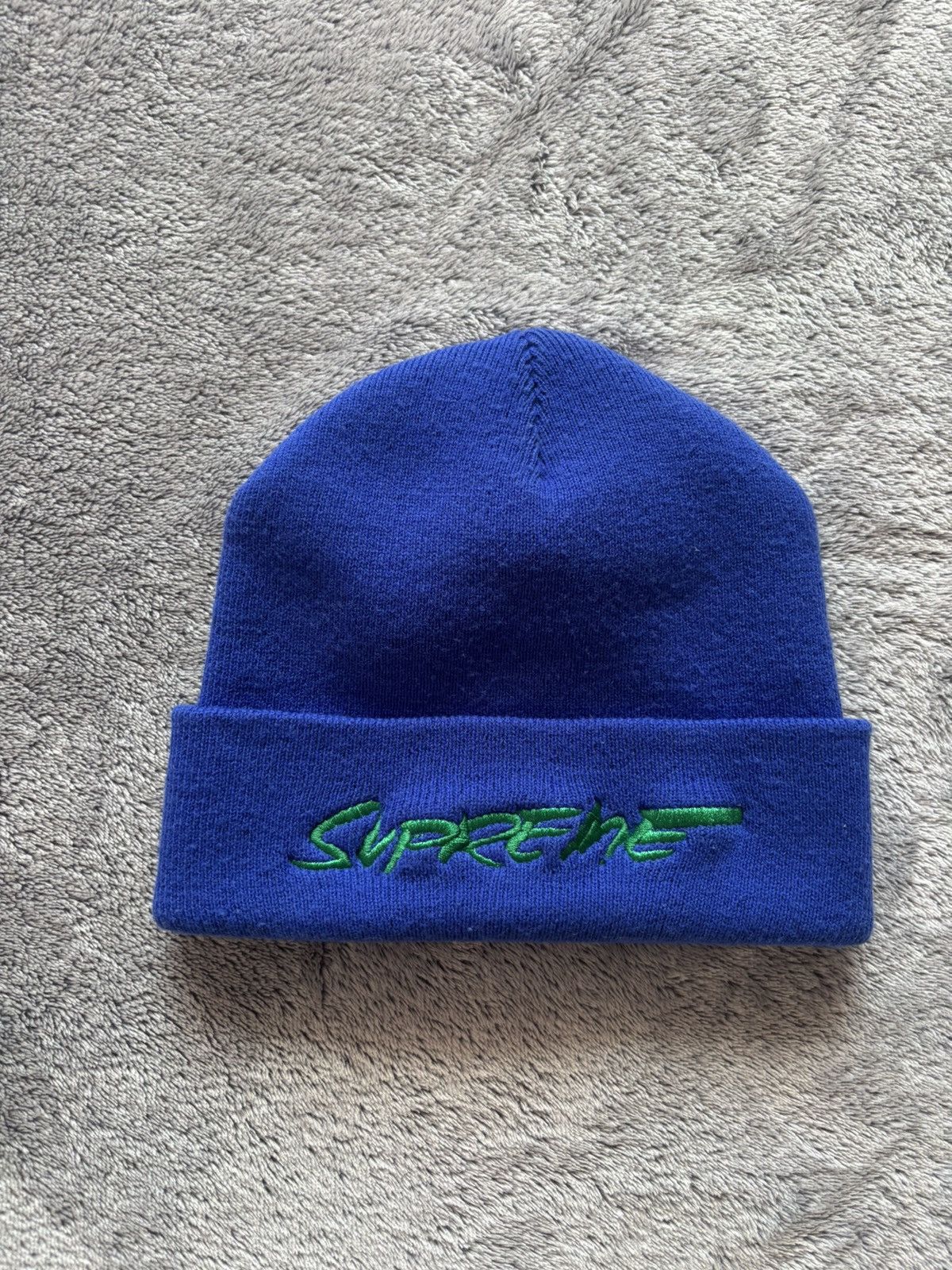 Spitfire × Supreme Supreme Spitfire Beanie Navy/Green | Grailed