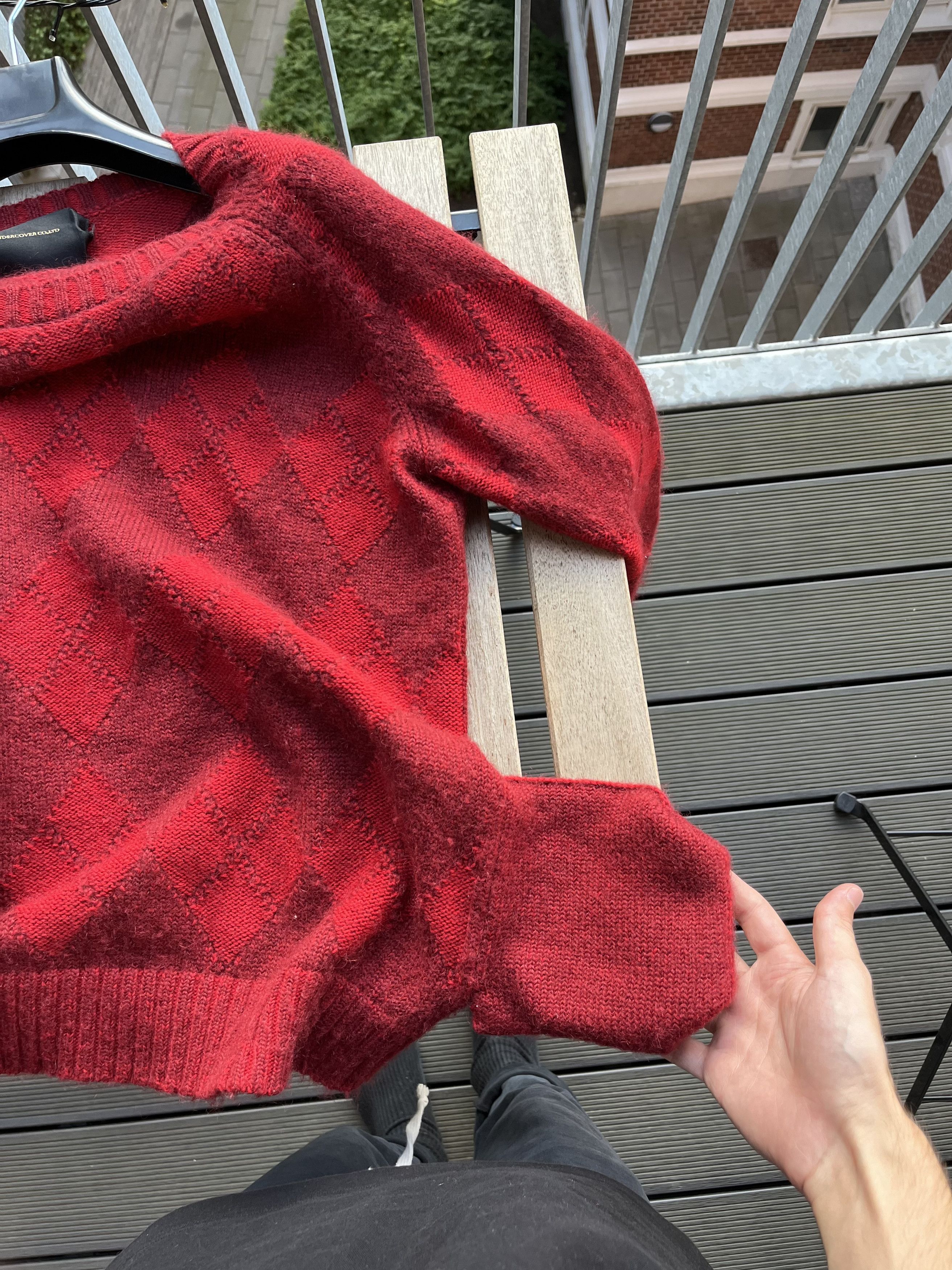 Undercover Undercover Argyle knit Size US L / EU 52-54 / 3 - 5 Thumbnail