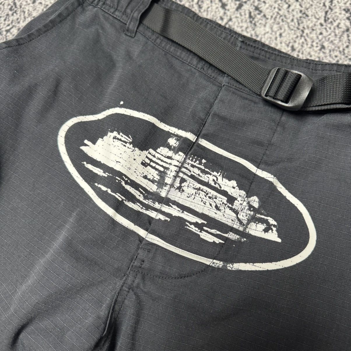 Corteiz Corteiz Cargo Black Shorts Size US 32 / EU 48 - 3 Thumbnail