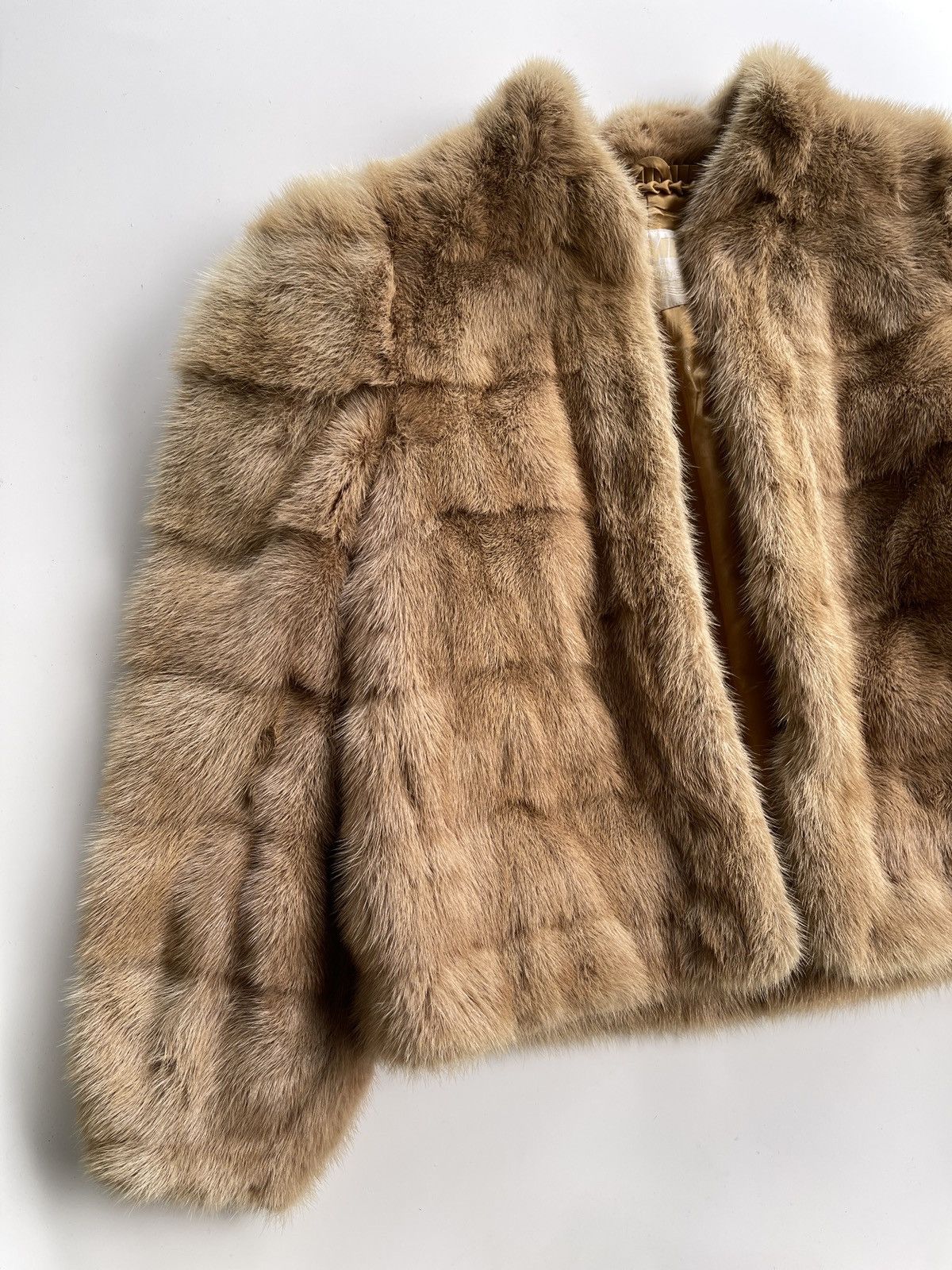 Sagafurs Vintage Emba Elegance Saga Fox Fur Jacket Size M / US 6-8 / IT 42-44 - 8 Thumbnail