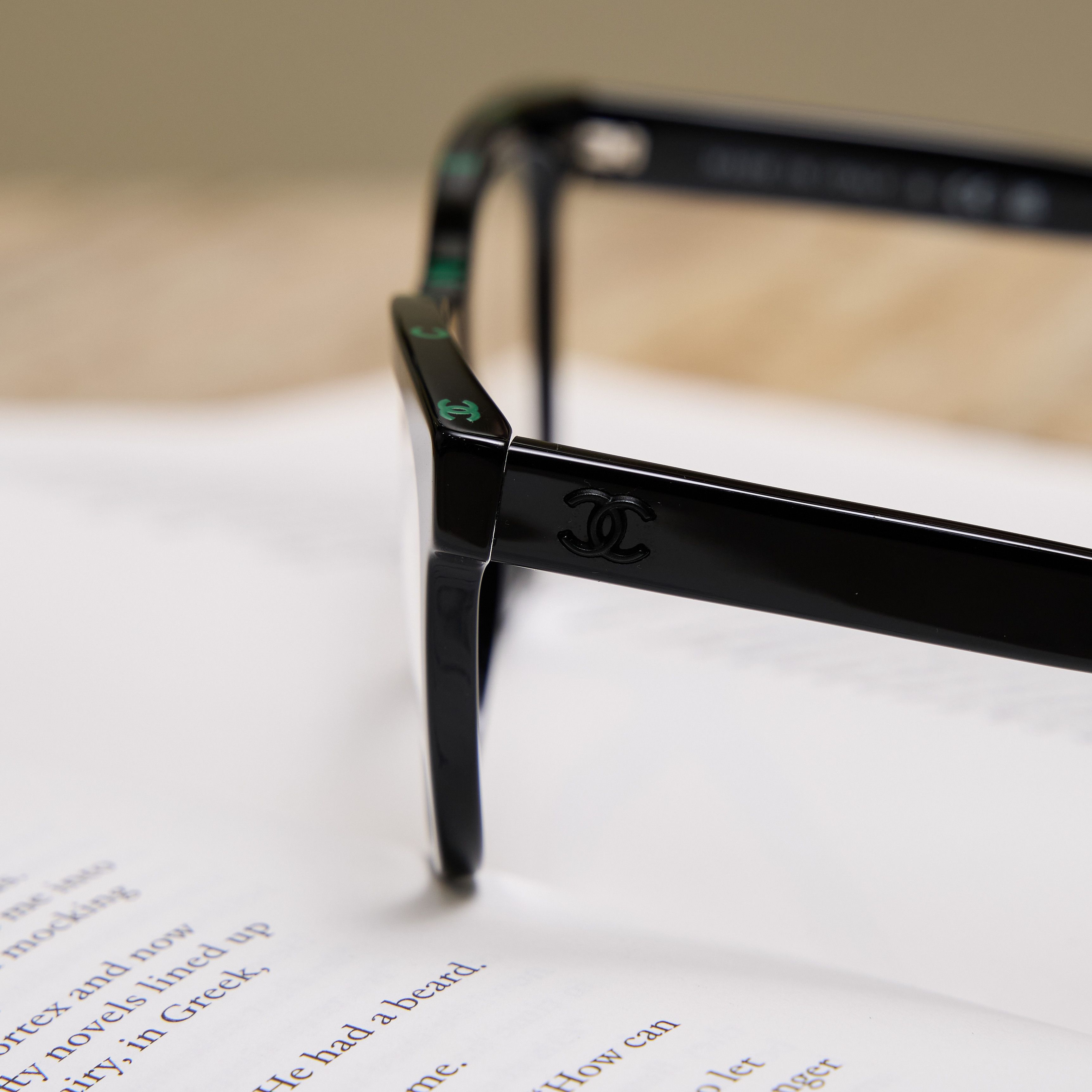 Chanel CHANEL 0CH3392 1710 Sunglasses BLACK Size ONE SIZE - 3 Thumbnail