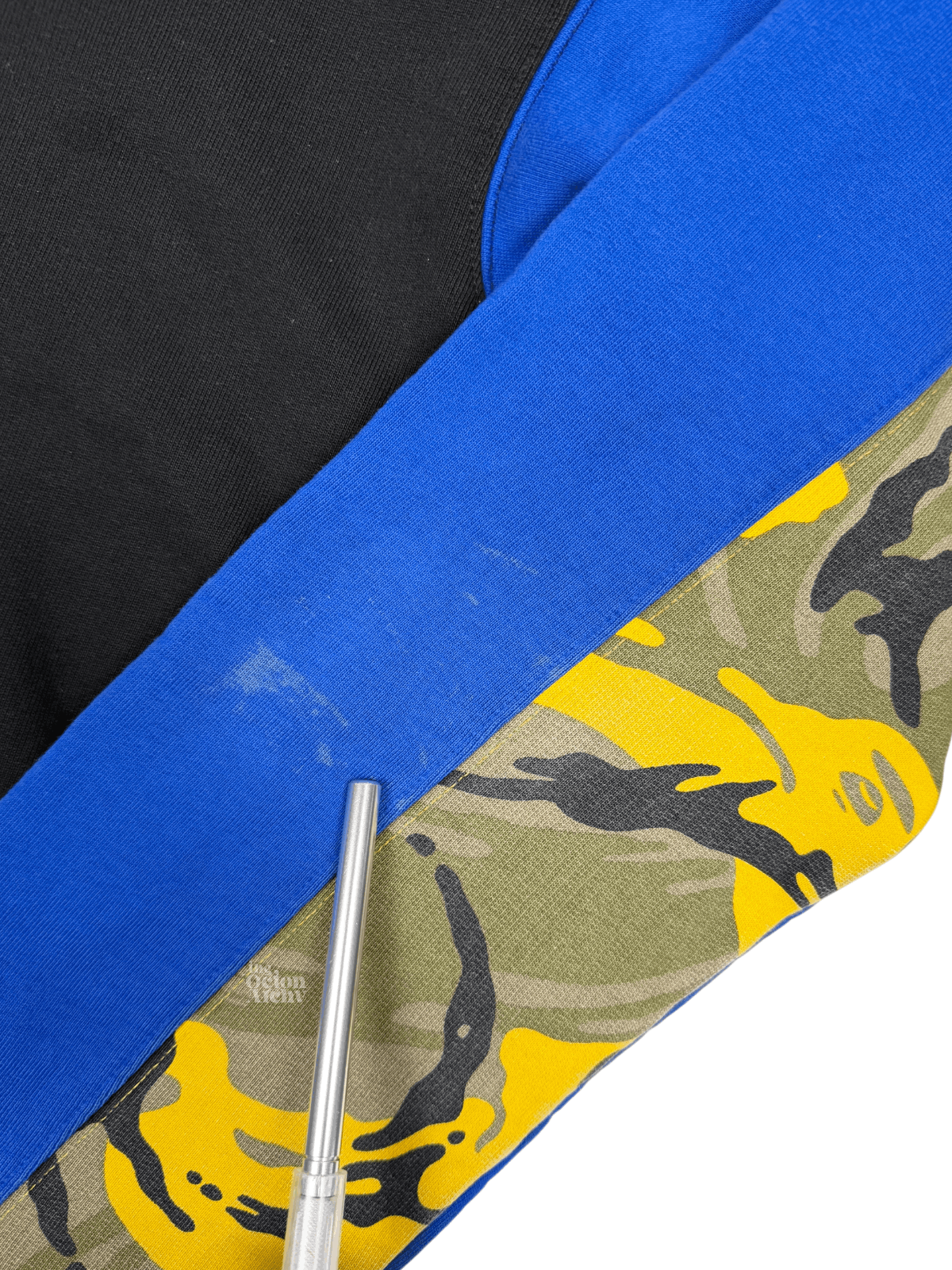 Aape Aape x Bape Colorblock Hoodie Multicolor AAPSWM3464XXB Size US L / EU 52-54 / 3 - 3 Thumbnail