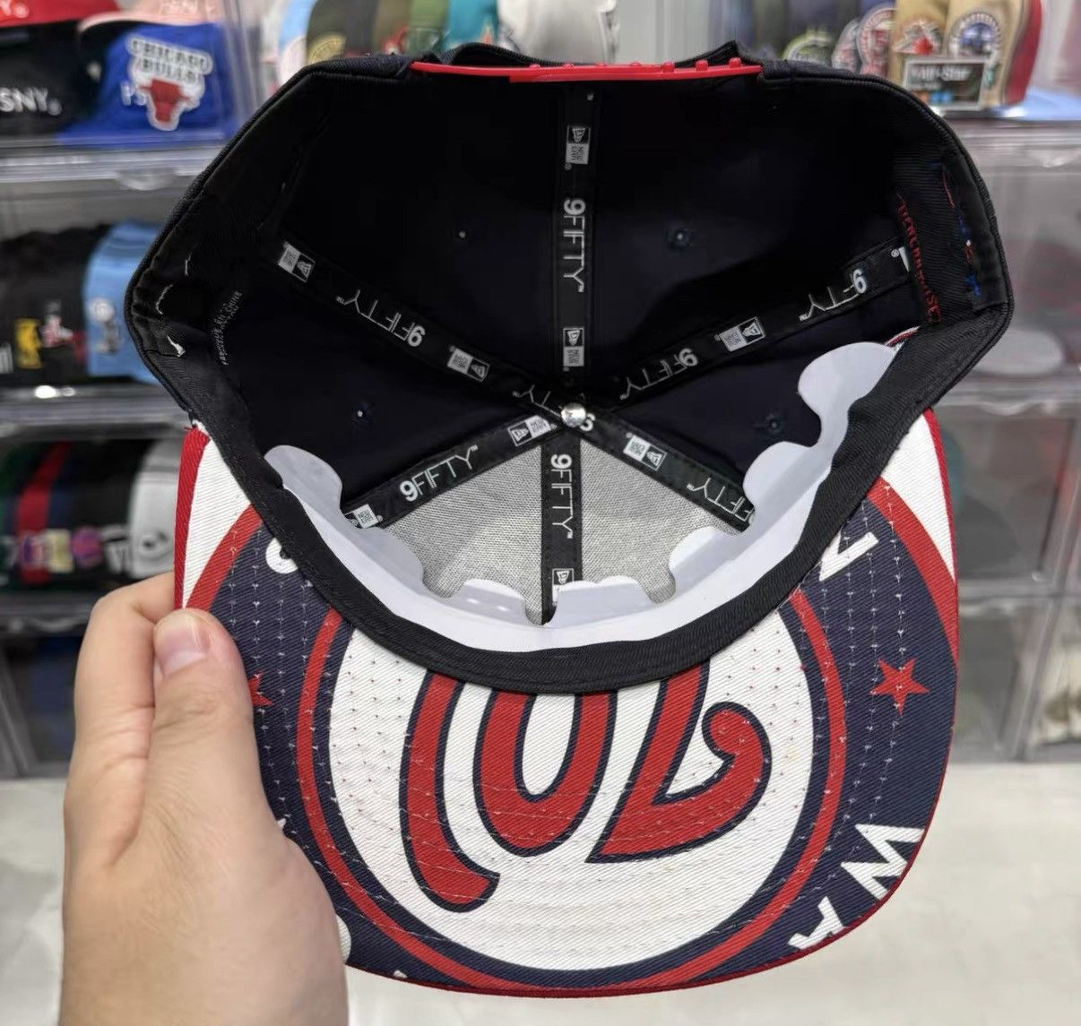 New Era New Era MLB Washington Nationals classic baseball cap J32 Size ONE SIZE - 6 Thumbnail