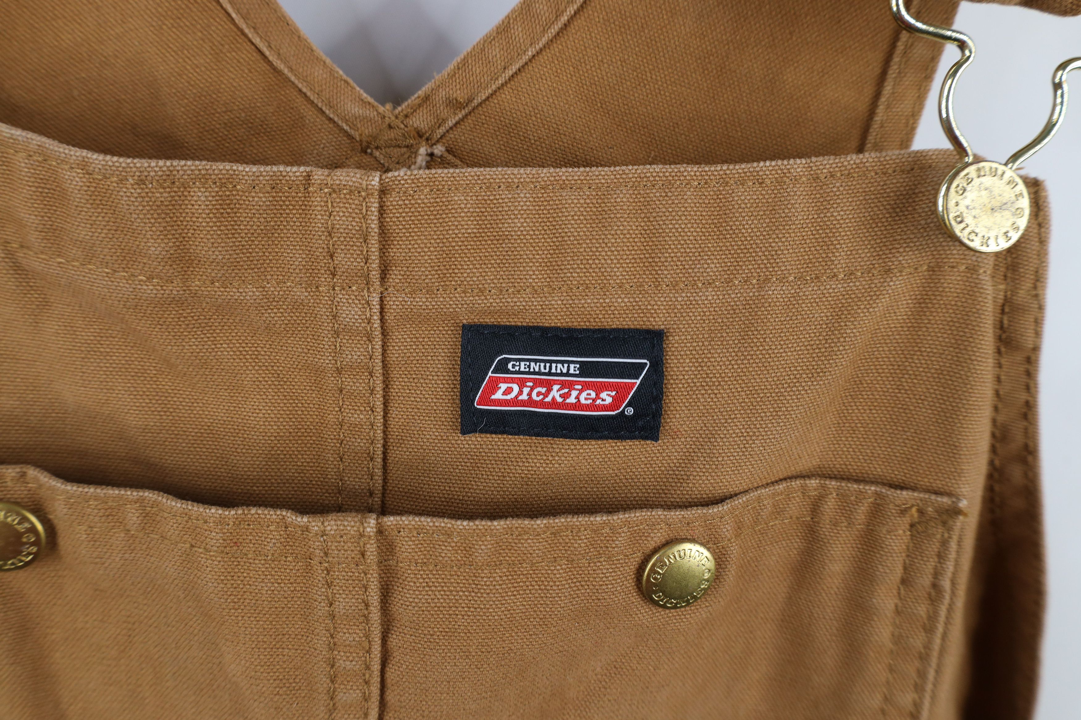 Dickies × Vintage Vintage Dickies Mens 32x30 Distressed Spell Out Wide Leg Can Size US 32 / EU 48 - 6 Thumbnail