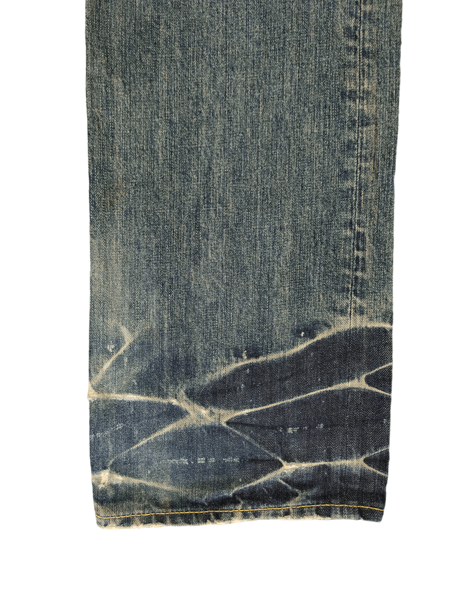 Undercover Japanese Brand Bartack Clawmark Denim Jeans Streetwear Size US 35 - 7 Thumbnail
