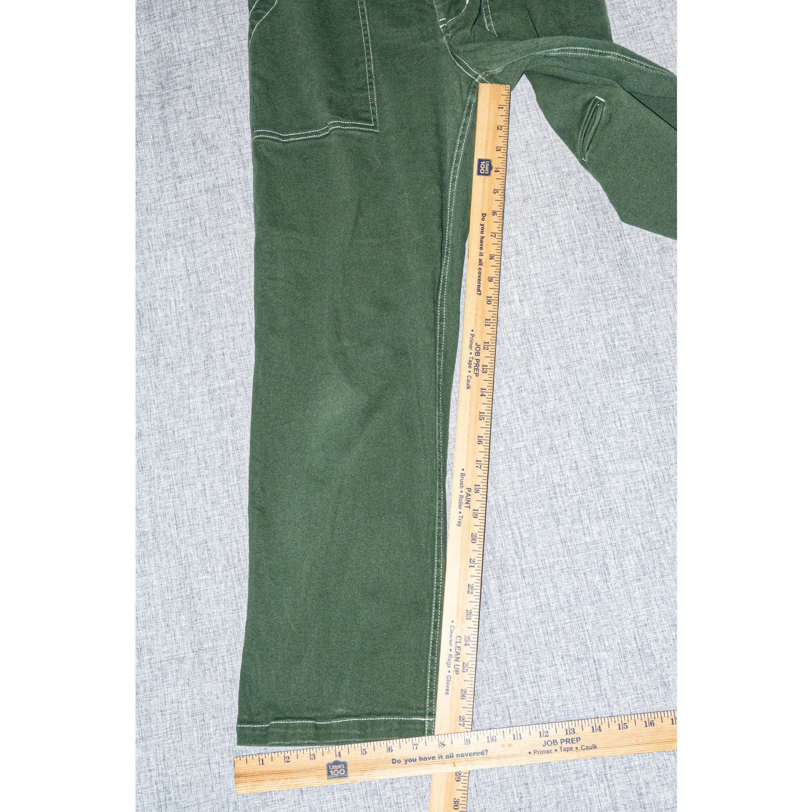 P&Co P&Co Service Fatigue Pants in Green Cotton Twill Size 14 L28 Size 32" / US 10 / IT 46 - 7 Thumbnail