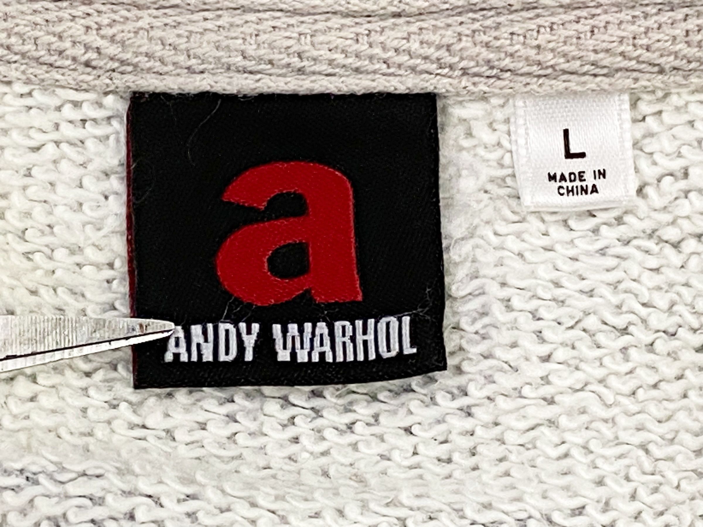 Andy Warhol Andy Warhol Hoodie Jacket Size US S / EU 44-46 / 1 - 7 Thumbnail