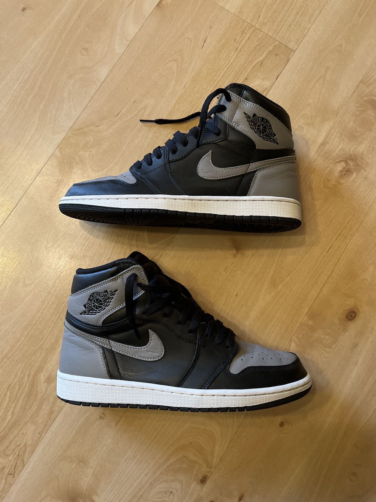 Pre-owned Jordan Brand Air Jordan 1 Shadow 2018 - Size 9.5 Shoes In Grey