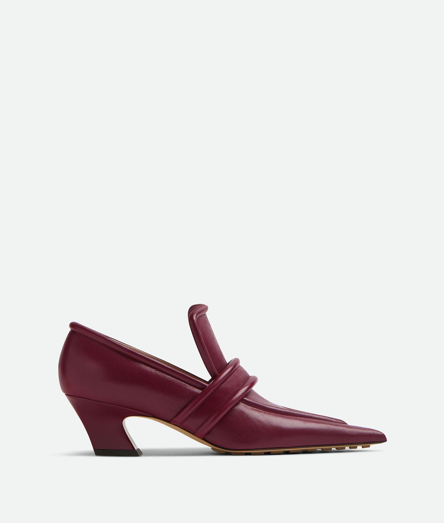 Bottega Veneta o1n1vont0325 Spada Pumps in Burgundy Size US 7 / IT 37 - 1 Thumbnail