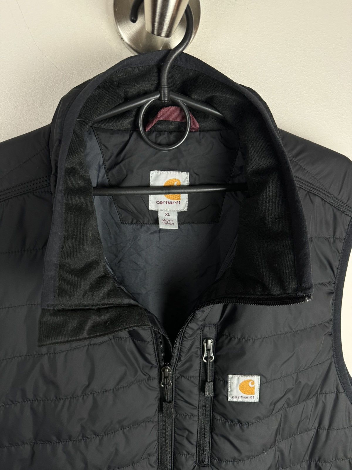 Carhartt Puffer vest gilet Carhartt original streetwear workwear item Size US XL / EU 56 / 4 - 2 Thumbnail