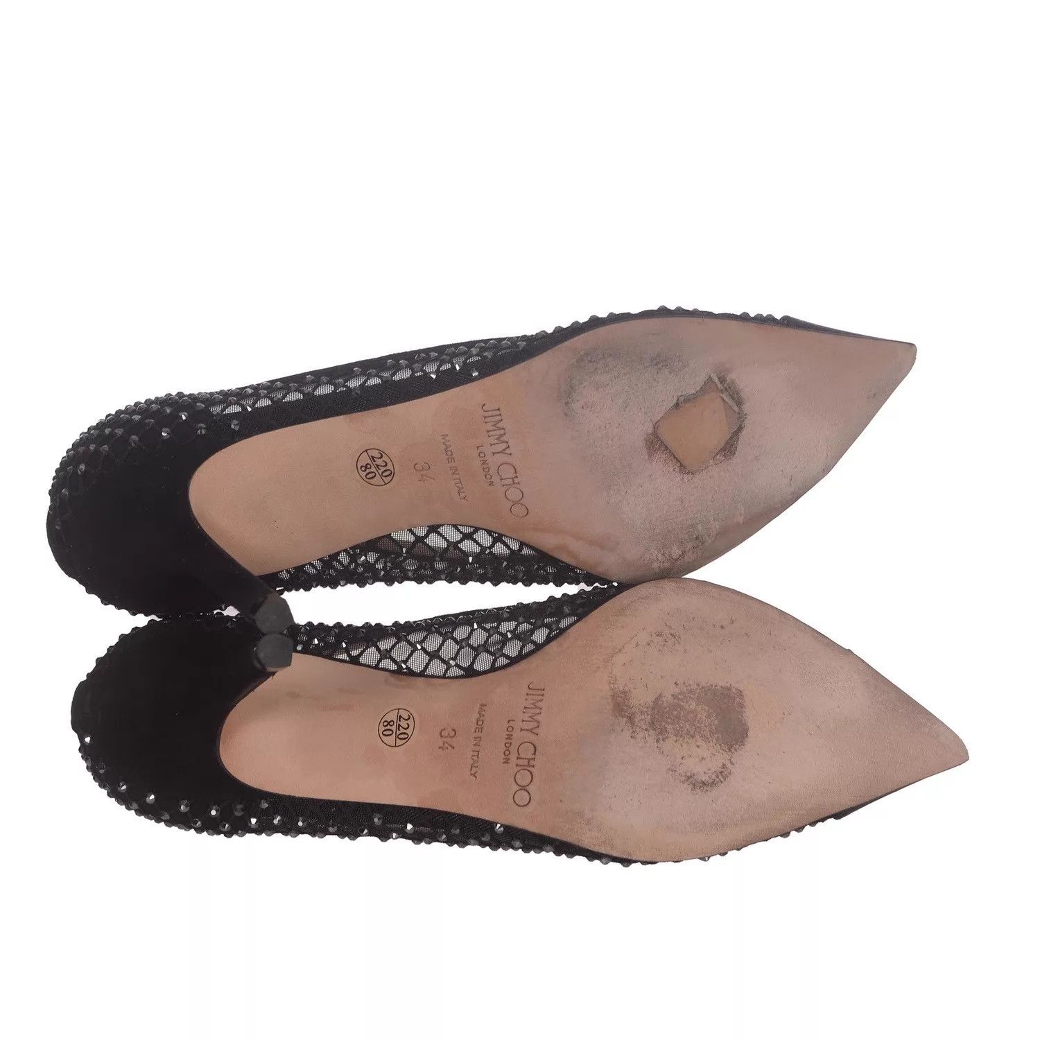 Jimmy Choo Jimmy Choo Stiletto Heels 34 Size US 4 / IT 34 - 6 Thumbnail