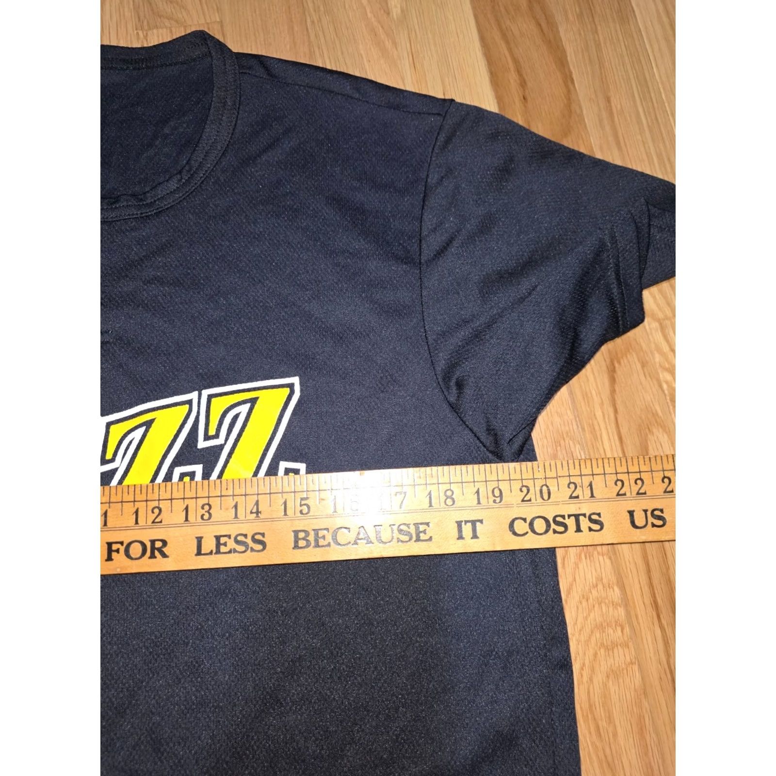 Vintage Sport-Tek Buzz #8 T-Shirt Men S Blue Short Sleeve Henley Button Short Sleeve Regular Fit Lightweight Fleece Solid Blue Sports Men Size US S / EU 44-46 / 1 - 6 Thumbnail
