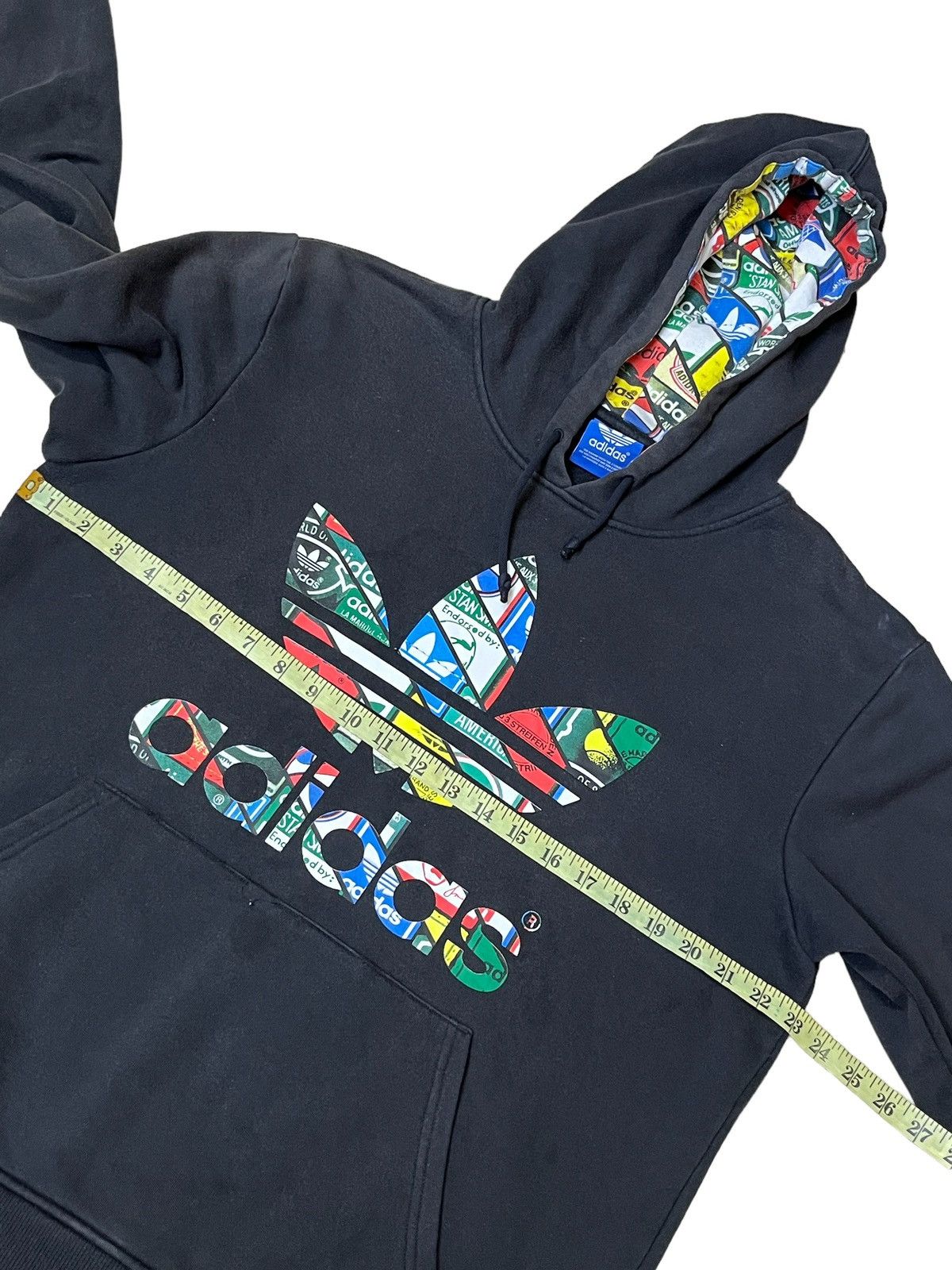 Adidas ADIDAS BIG LOGO PULLOVER HOODIES Size US L / EU 52-54 / 3 - 9 Thumbnail