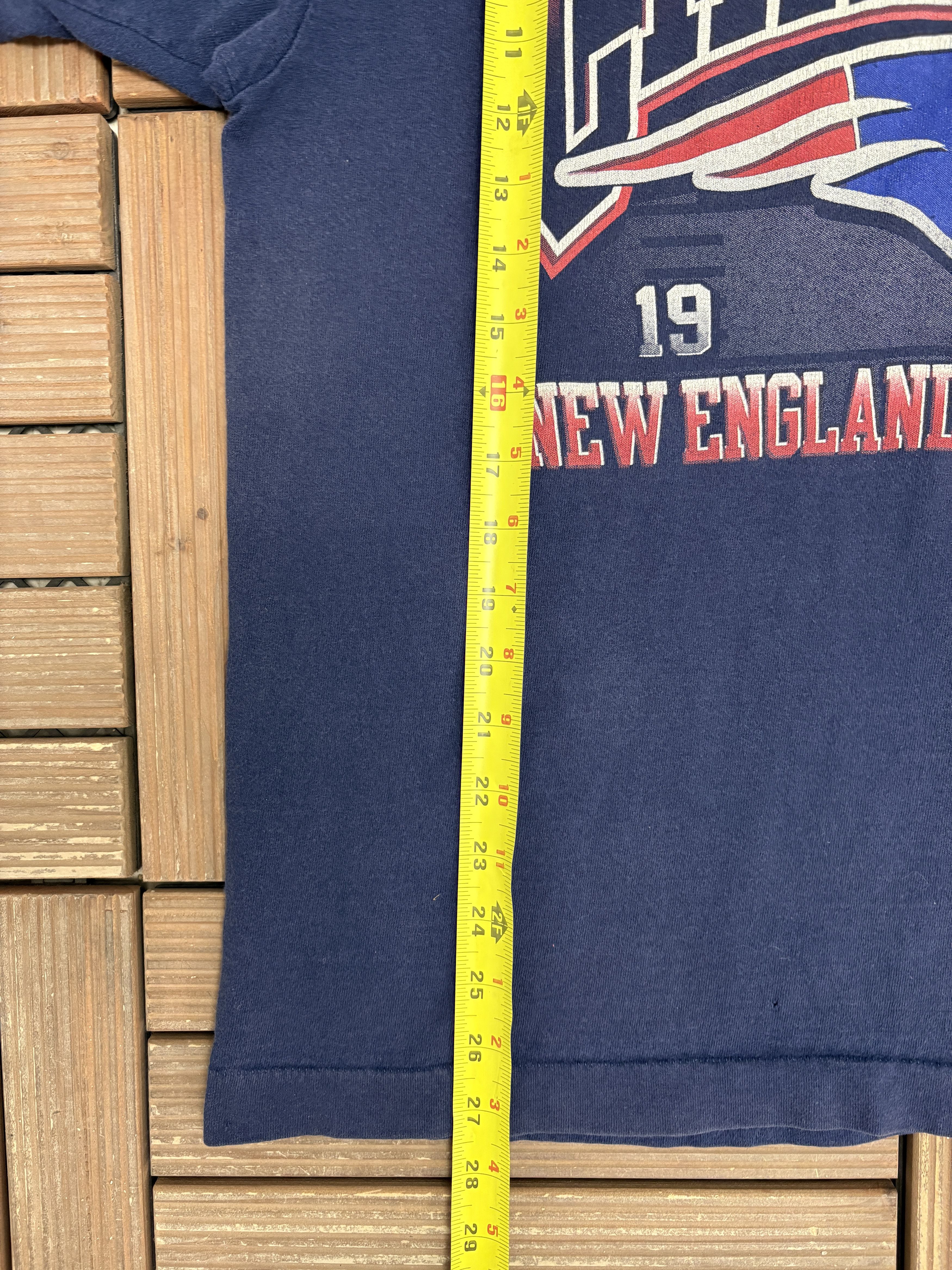 Vintage New England Patriots Division Champs 1996 Vintage T-Shirt Size US L / EU 52-54 / 3 - 9 Thumbnail