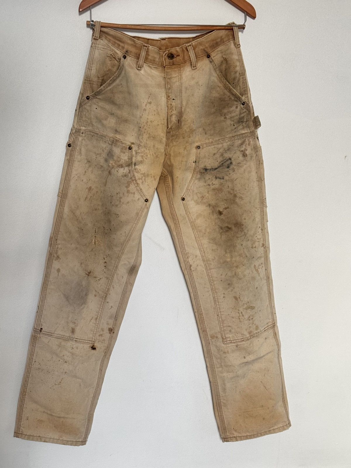 Carhartt Doublefront Canvas Work Pants Size US 30 / EU 46 - 1 Thumbnail
