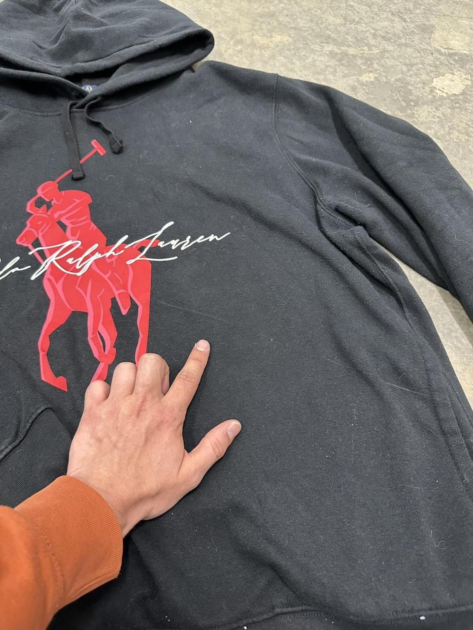 Polo Ralph Lauren Vintage Polo Ralph Lauren Big Pony Hoodie Size XL Size US XL / EU 56 / 4 - 4 Thumbnail