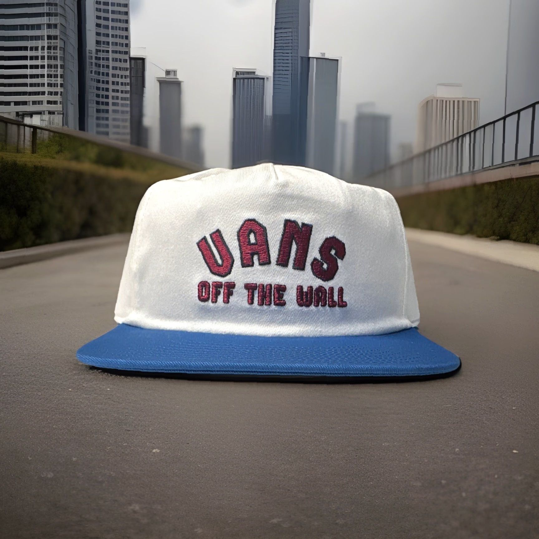 Vans VANS Classic Cap Hat Snapback Adult One Size White Embroidered Adjustable Classic Men Size ONE SIZE - 3 Thumbnail