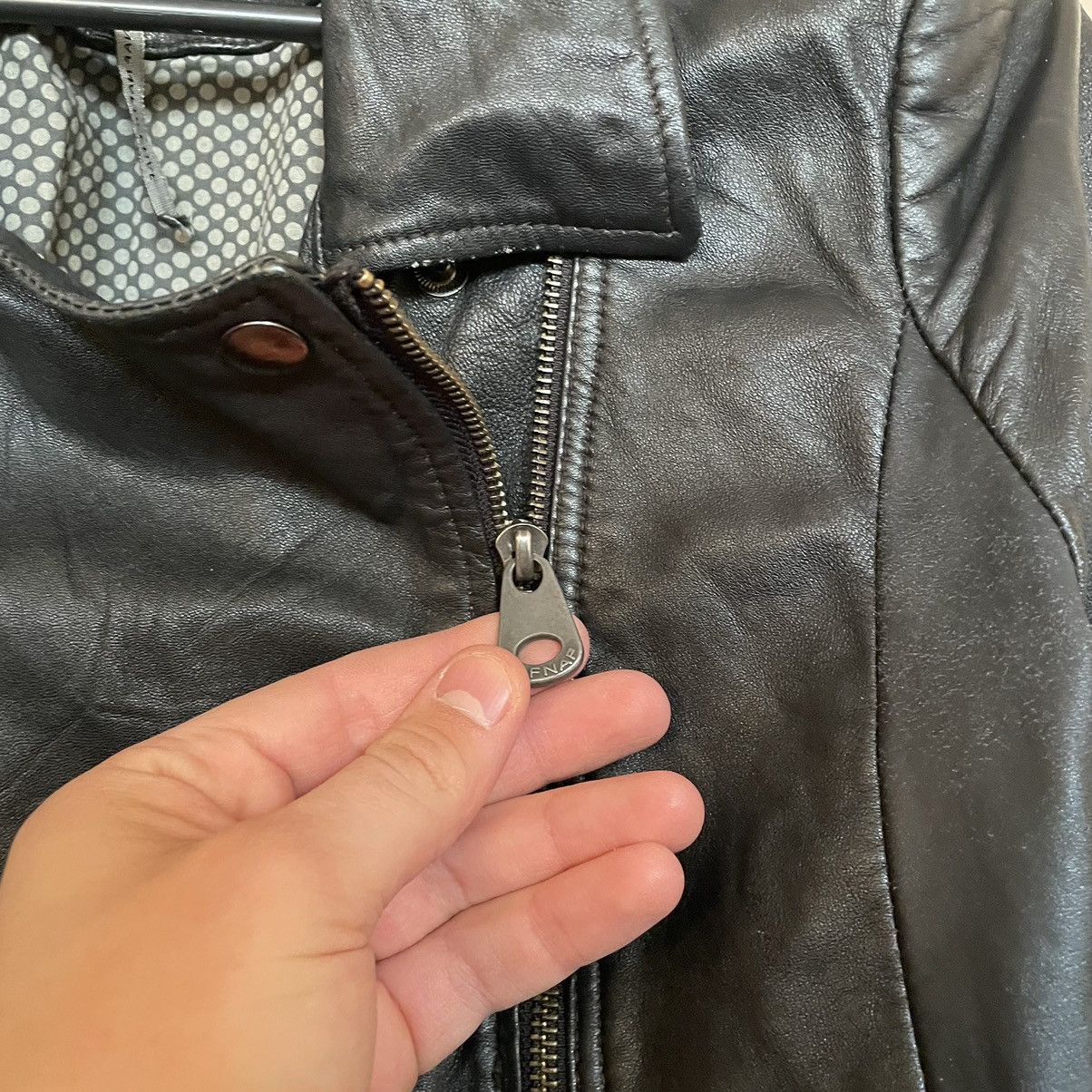 Vintage Vintage Crafted Cropped naf Leather Jacket Women’s Size 40 Size S / US 4 / IT 40 - 5 Thumbnail