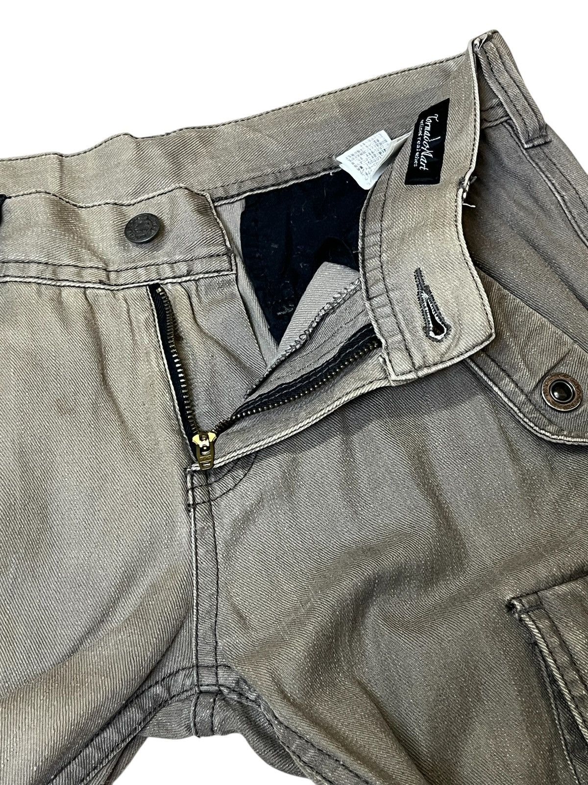 Tornado Mart SICK🔥VINTAGE TORNADO MART JAPAN BONDAGE STRAP FLARE PANT Size US 30 / EU 46 - 11 Thumbnail