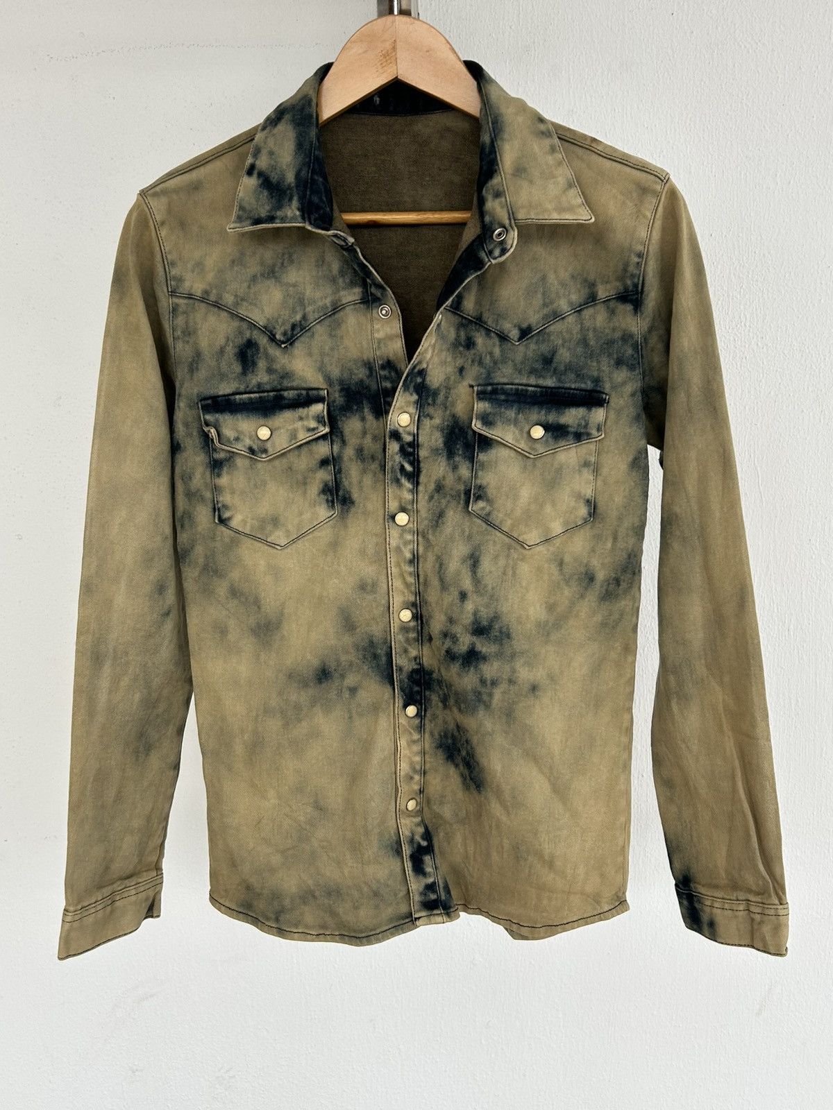 Other Acid Wash Vintage Western Patina Button Up Shirt Size US M / EU 48-50 / 2 - 1 Thumbnail