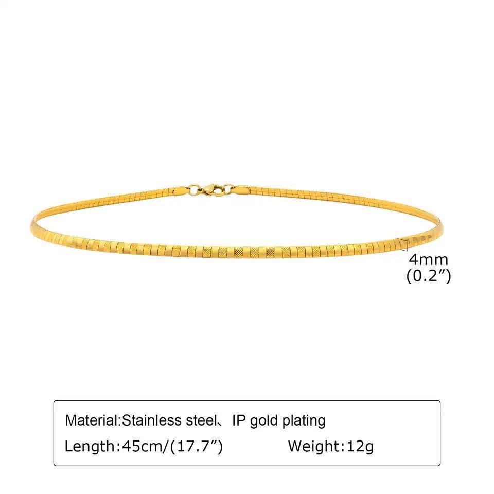 Other Flat Snake Chain Necklace Size ONE SIZE - 2 Thumbnail