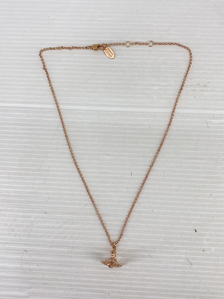 Vivienne Westwood Vivienne Westwood Orb Necklace Pink Gold Size ONE SIZE - 2 Thumbnail
