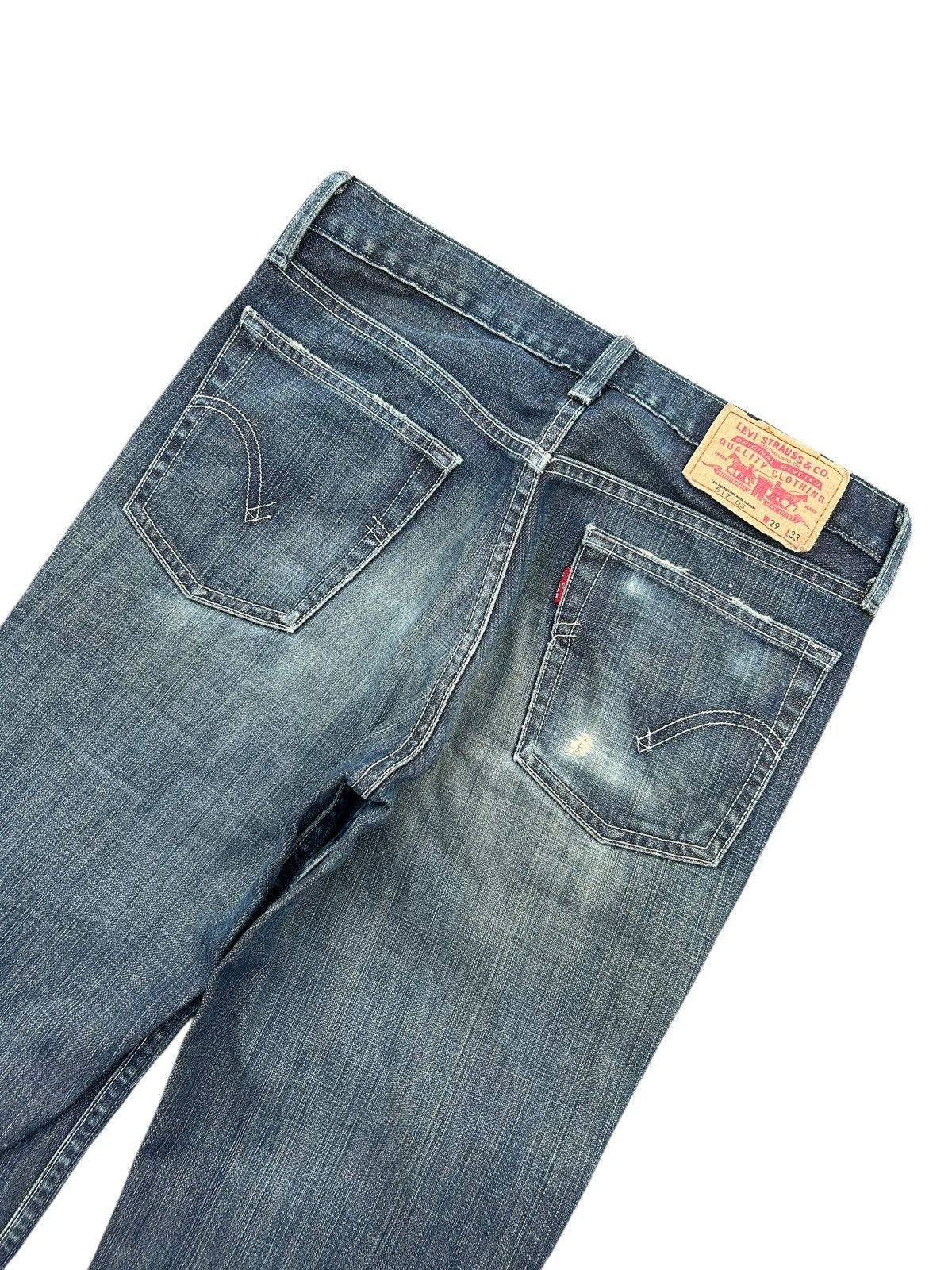 Kapital Flare Vintage Levis 517 Distressed Denim Jeans Size US 29 - 8 Thumbnail