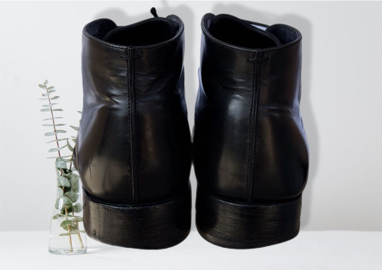 Dior Christian Dior Boots Men’s Black Leather Lace Up short shoes Size US 8 / EU 41 - 4 Thumbnail