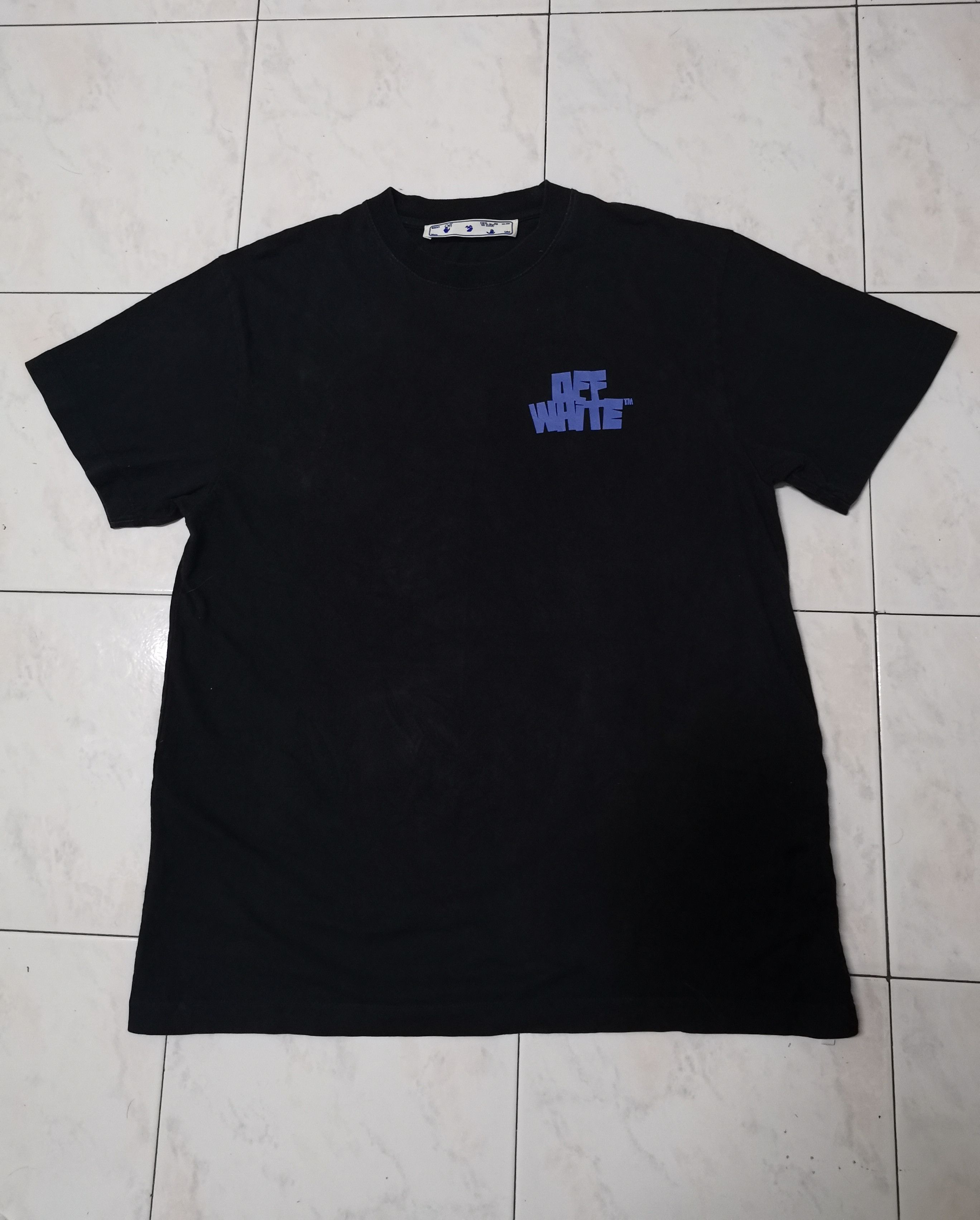 Off-White Off-White Arrow Graphic Black Purple Yellow Back Print Size US L / EU 52-54 / 3 - 2 Thumbnail