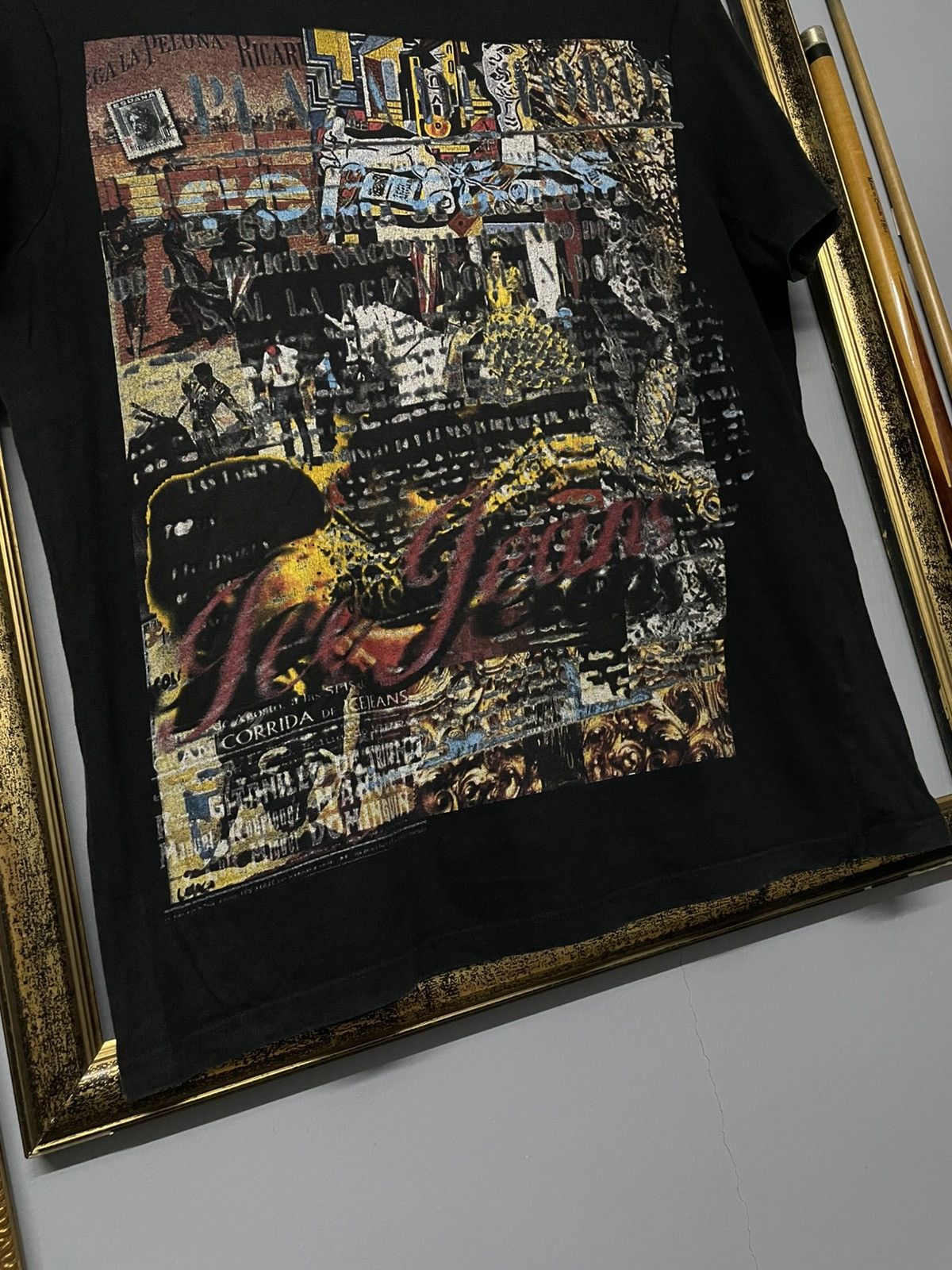 Designer × Japanese Brand × Vintage Vintage 1990s Japan Designer Full Print Art Abnormal Tshirt Size US M / EU 48-50 / 2 - 4 Thumbnail