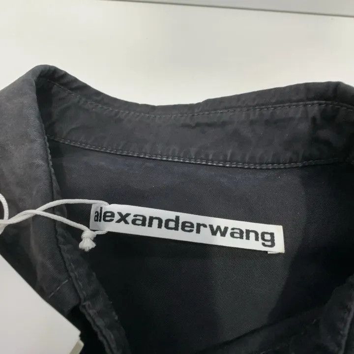 Alexander Wang Alexander Wang Minimalist Short Sleeve Dress - Size XS / US 0-2 / IT 36-38 - 5 Thumbnail