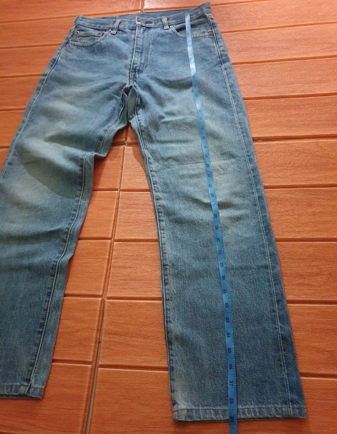 Levi's 💥Vintage Levis big E 502 Salvedge J22 denim pant Size US 30 / EU 46 - 25 Thumbnail
