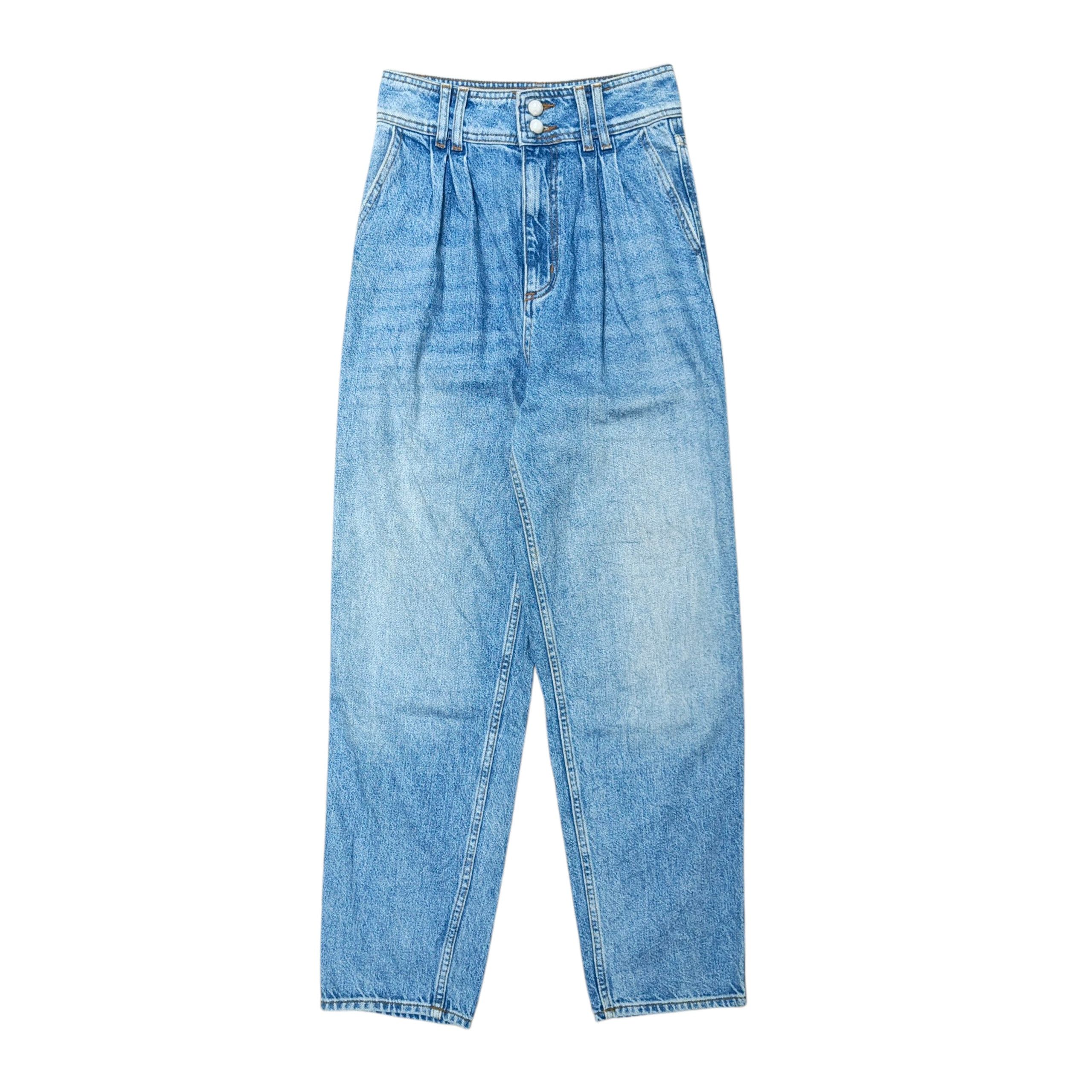Sandro SANDRO High-Waisted Jeans With Pearl Buttons Size 34" / US 12 / IT 48 - 1 Thumbnail
