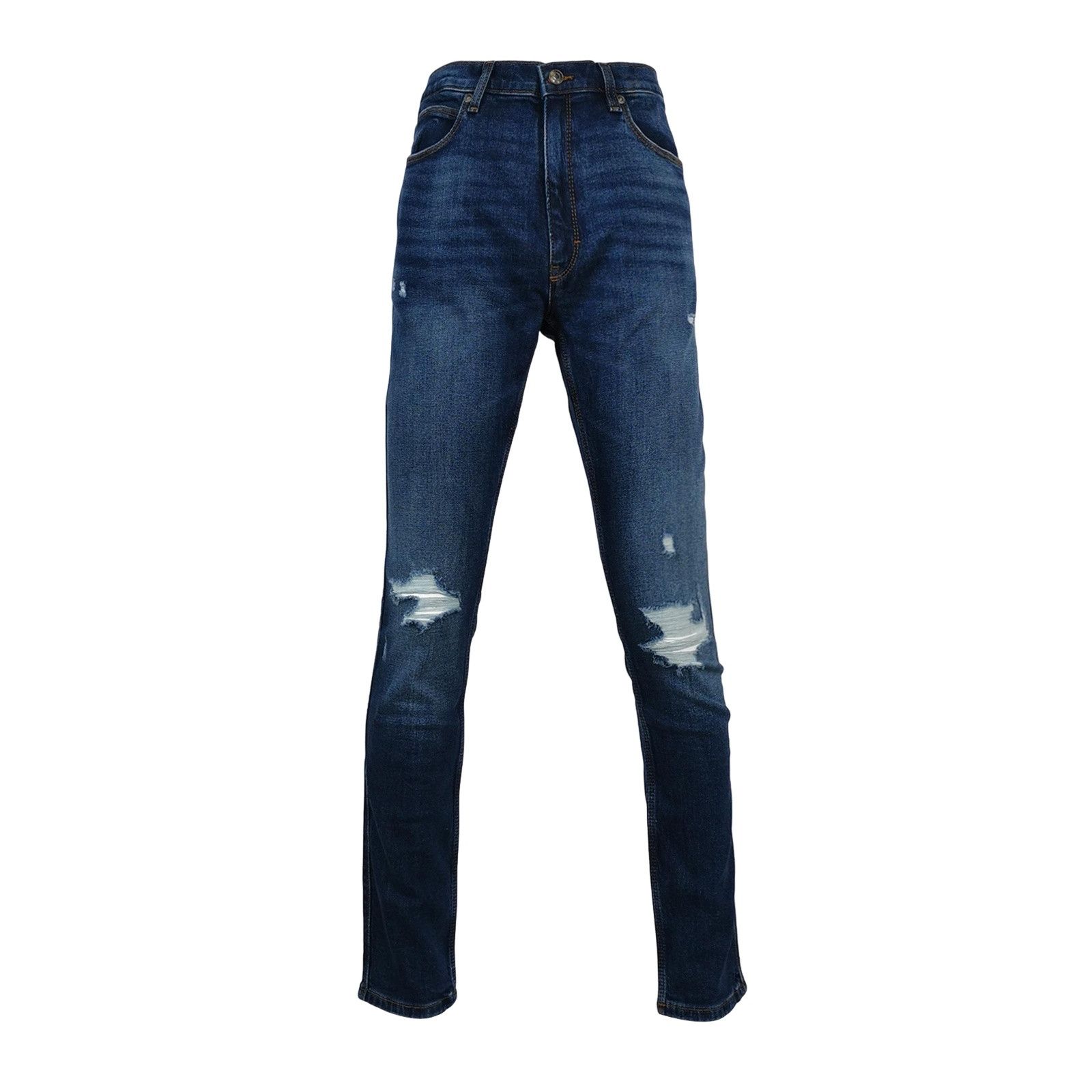 Hugo Boss Hugo Red Patch Distressed Denim Jeans W32 Size US 32 / EU 48 - 1 Thumbnail